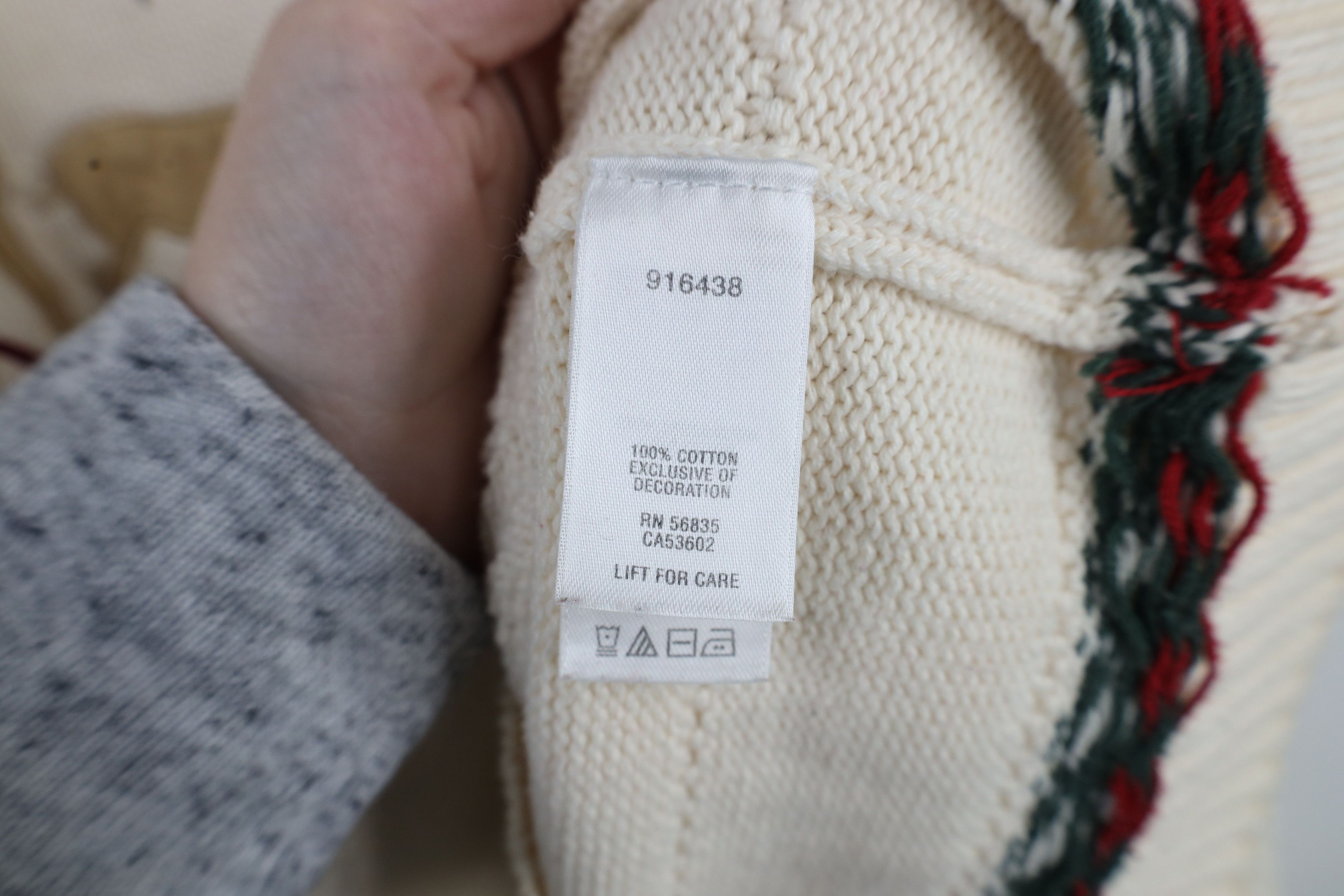 Cabelas × Vintage Vintage 90s Cabelas Mistletoe Deer Buck Knit Sweater Size M / US 6-8 / IT 42-44 - 9 Thumbnail