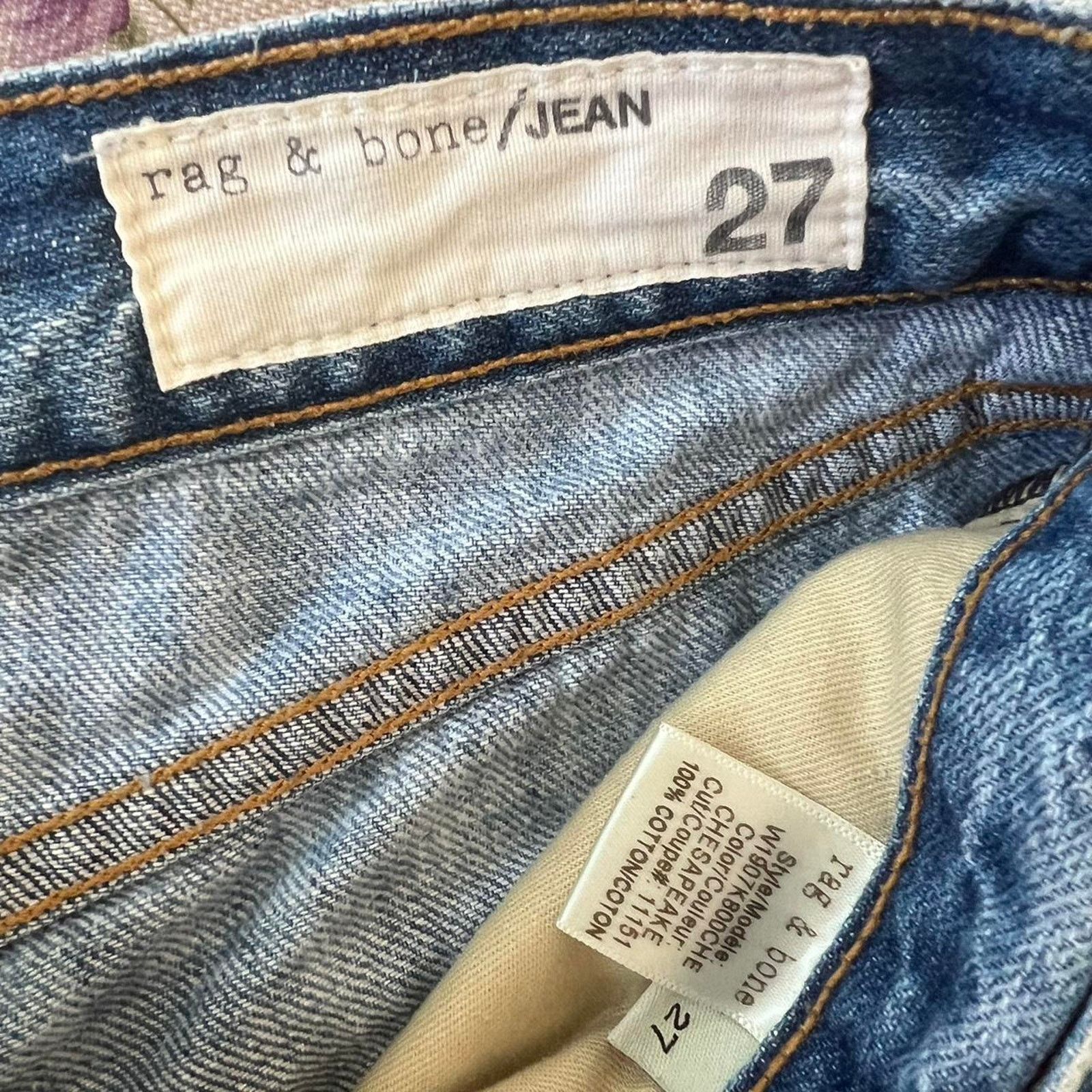 Rag & Bone Light blue denim jean short RAG&BONE 27 Size 27" / US 4 / IT 40 - 5 Thumbnail