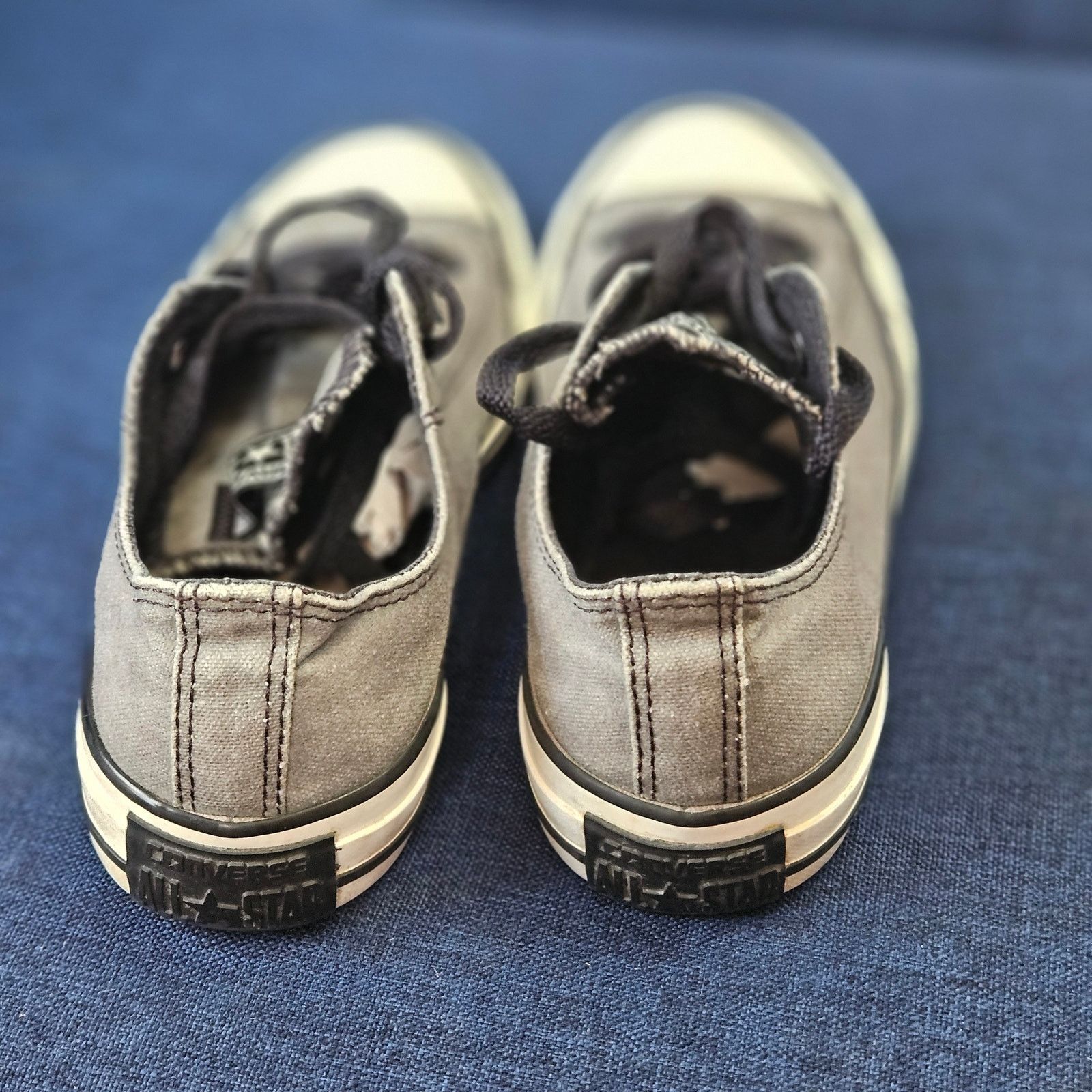 Converse Converse Chuck Taylor All Star Low Top Sneakers Grey SZ 6.5W Size US 8 / IT 38 - 6 Thumbnail