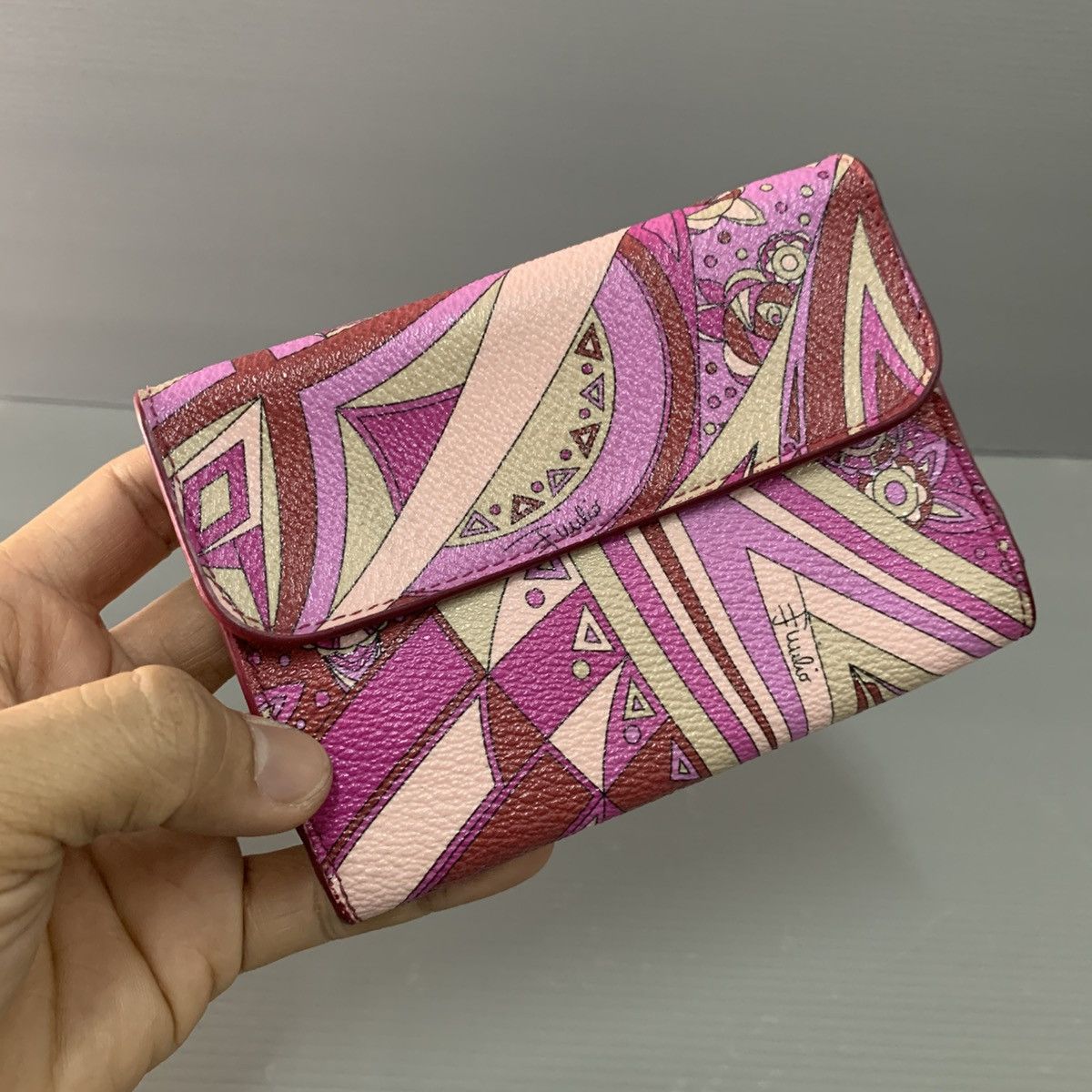 Emilio Pucci Emilio Pucci Leather Wallet Size ONE SIZE - 4 Thumbnail