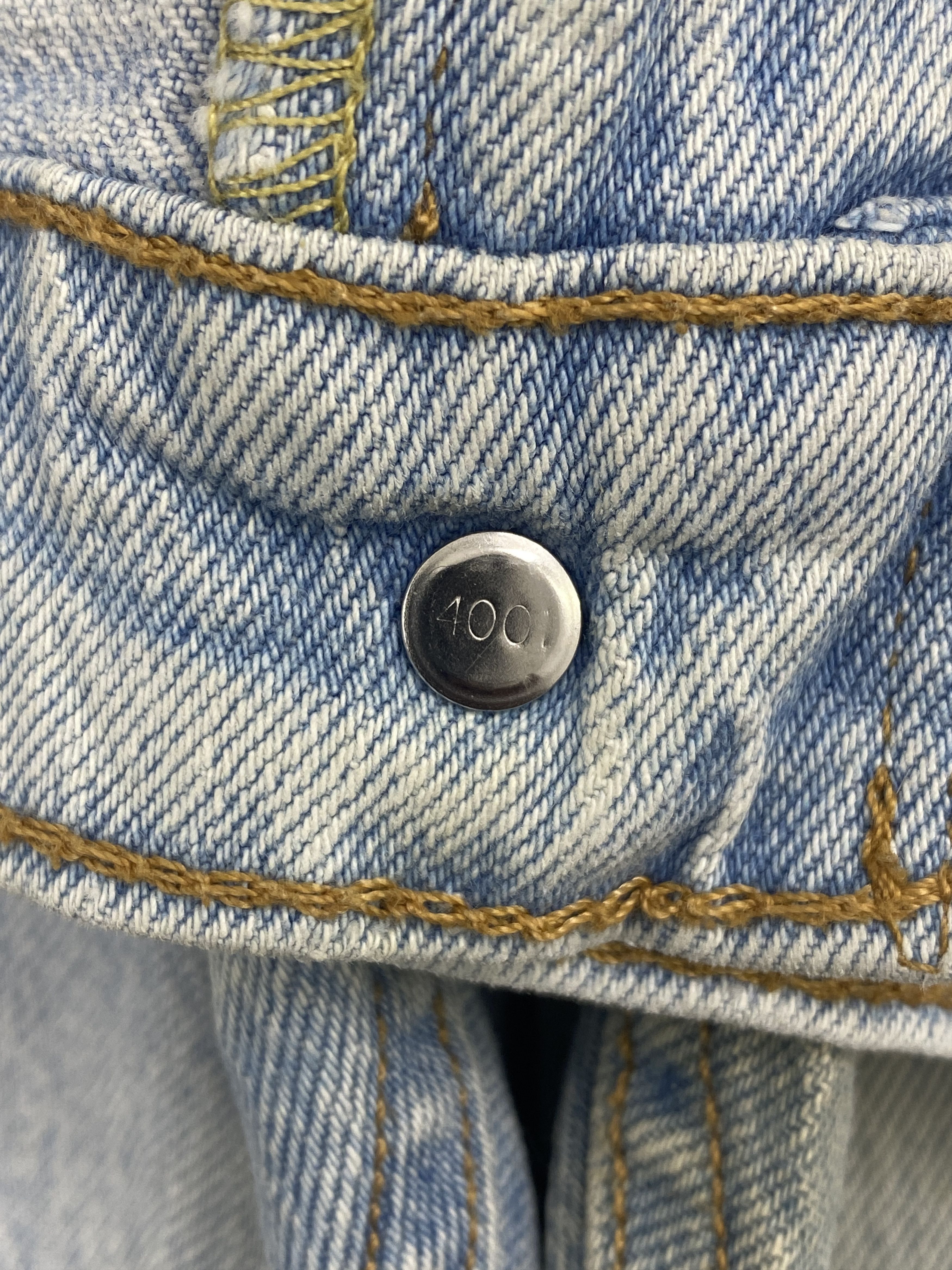 Levi's × Vintage Vintage Levi's 505 Light Washed Stained Jeans DP2653 Size US 34 / EU 50 - 12 Thumbnail