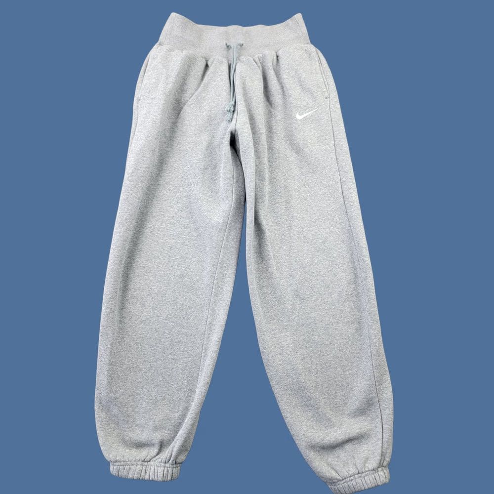 Nike Nike Joggers Sweatpants Mens Small Gray Drawstring Casual Athleisure Size US 29 - 1 Thumbnail