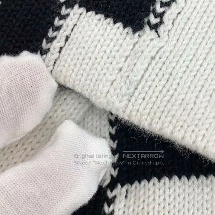 Louis Vuitton Louis Vuitton White Racing Check Cotton Sweater. Size US S / EU 44-46 / 1 - 8 Thumbnail