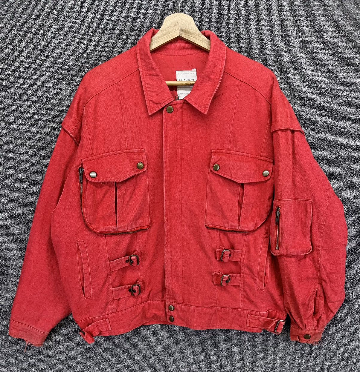 Japanese Brand Vintage Girls Market Trashed Punk Jacket Size US L / EU 52-54 / 3 - 1 Thumbnail