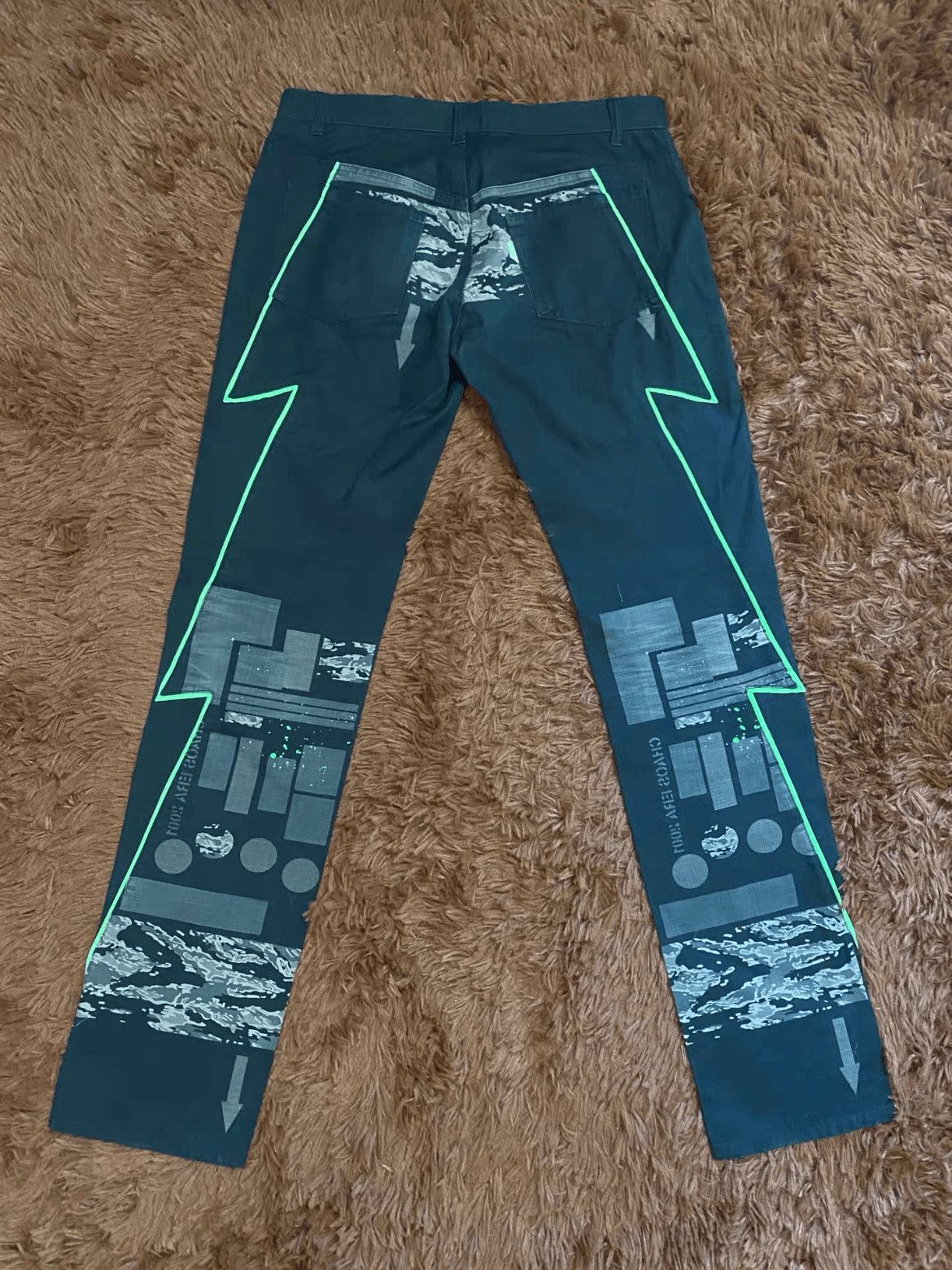 Undercover Sz M Undercover 01SS Pattern Patches Pants-2508 Size US 30 / EU 46 - 2 Thumbnail