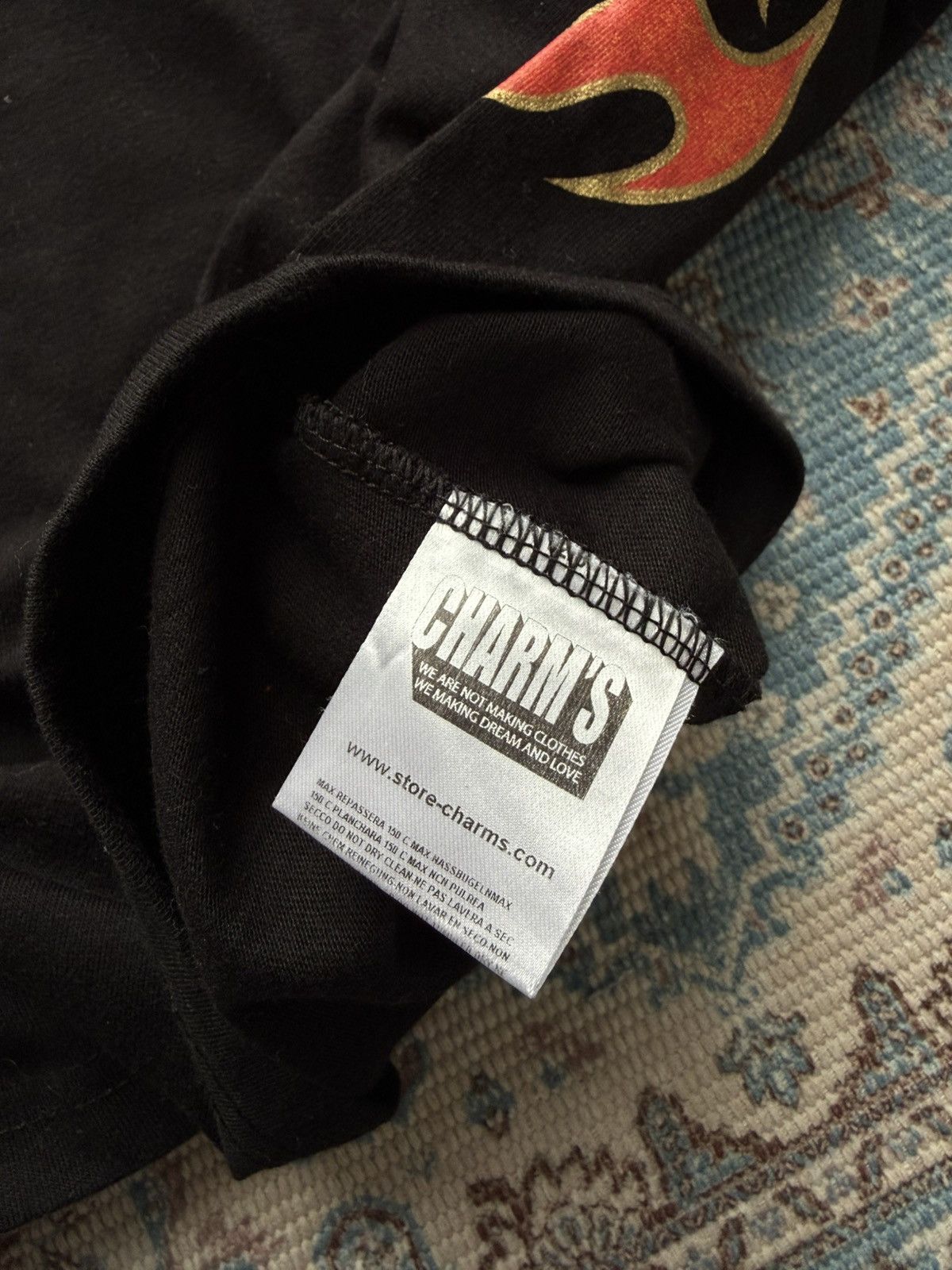 Kappa Rare Kappa x Charm’s Flame Long Sleeve Size US L / EU 52-54 / 3 - 7 Thumbnail