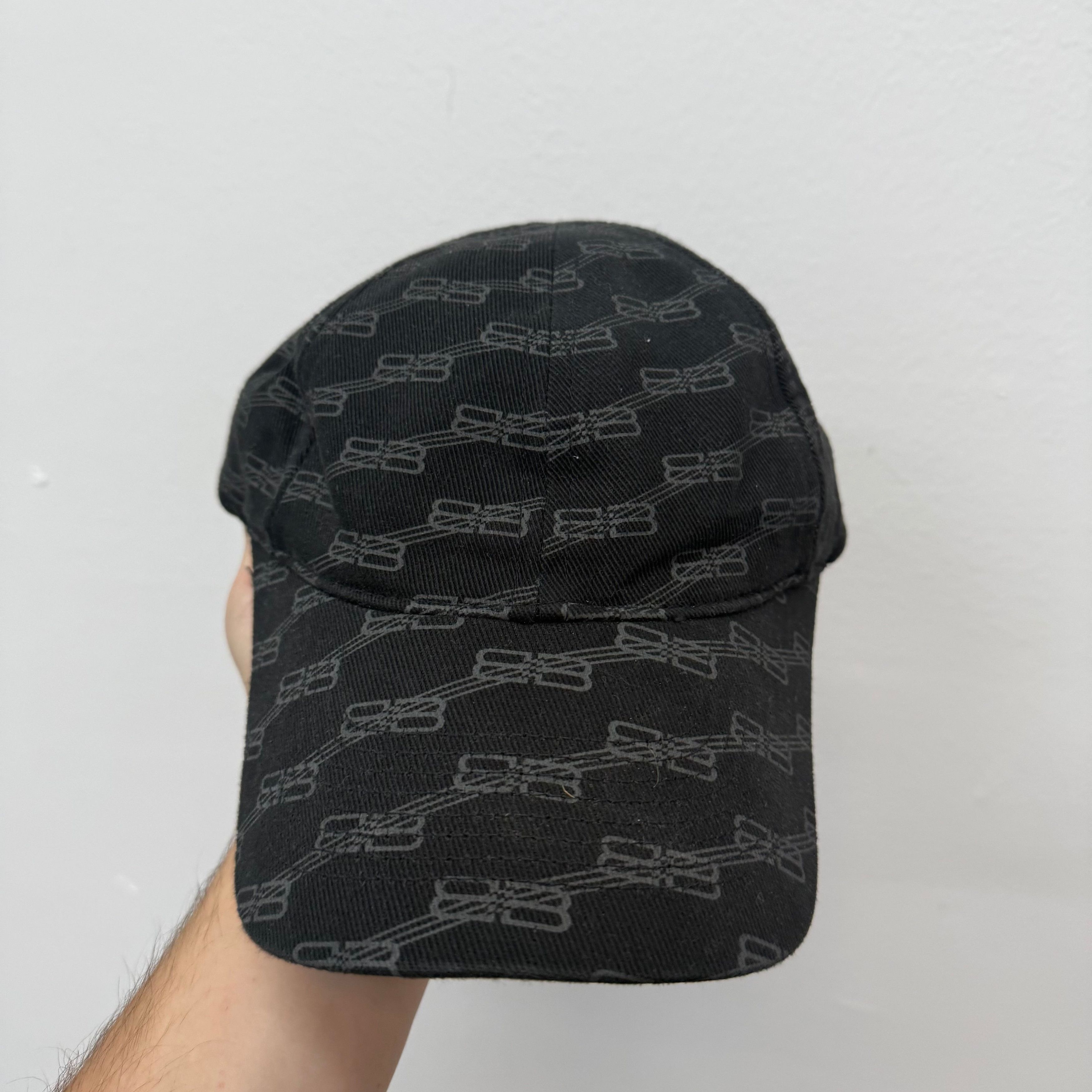 Balenciaga Balenciaga BB Monogram Hat Black Size ONE SIZE - 2 Thumbnail