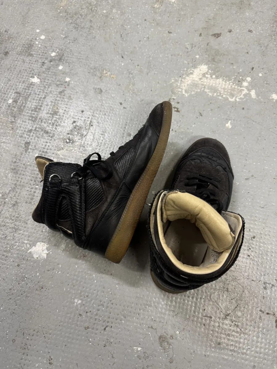 Maison Margiela Maison Margiela High Black & Brown Leather High Gum Shoes Size US 6 / IT 36 - 5 Thumbnail