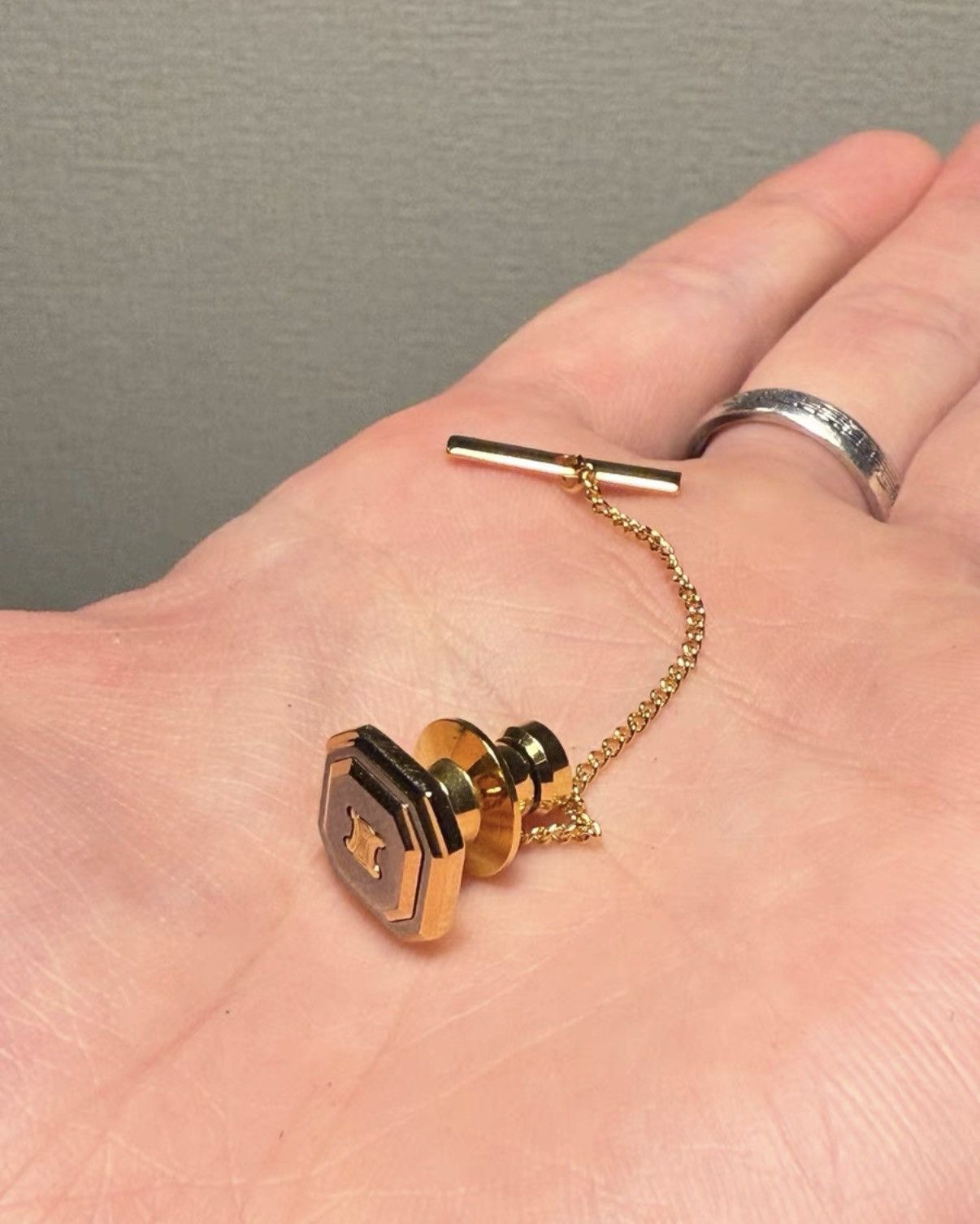 Celine Celine Vintage Tie Tack K24 Size ONE SIZE - 7 Thumbnail