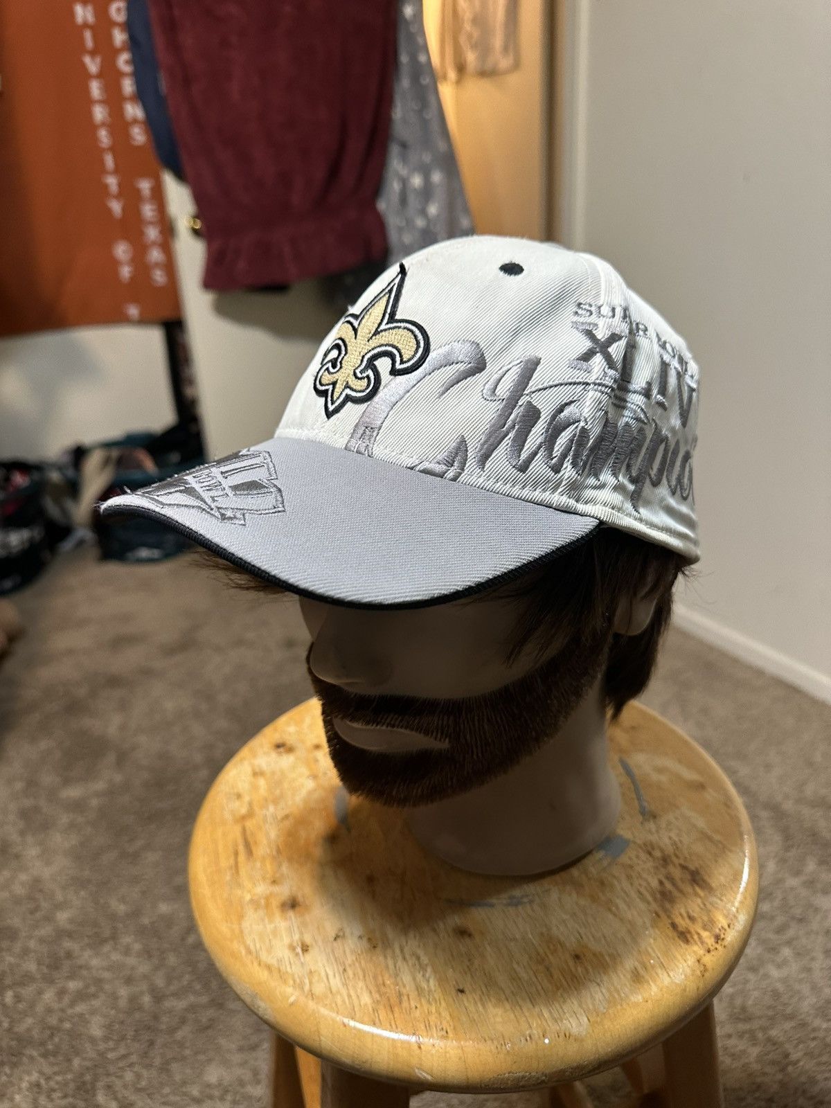 NFL Vintage NFL Reebok New Orleans “Super Bowl” hat 00s Size ONE SIZE - 6 Thumbnail