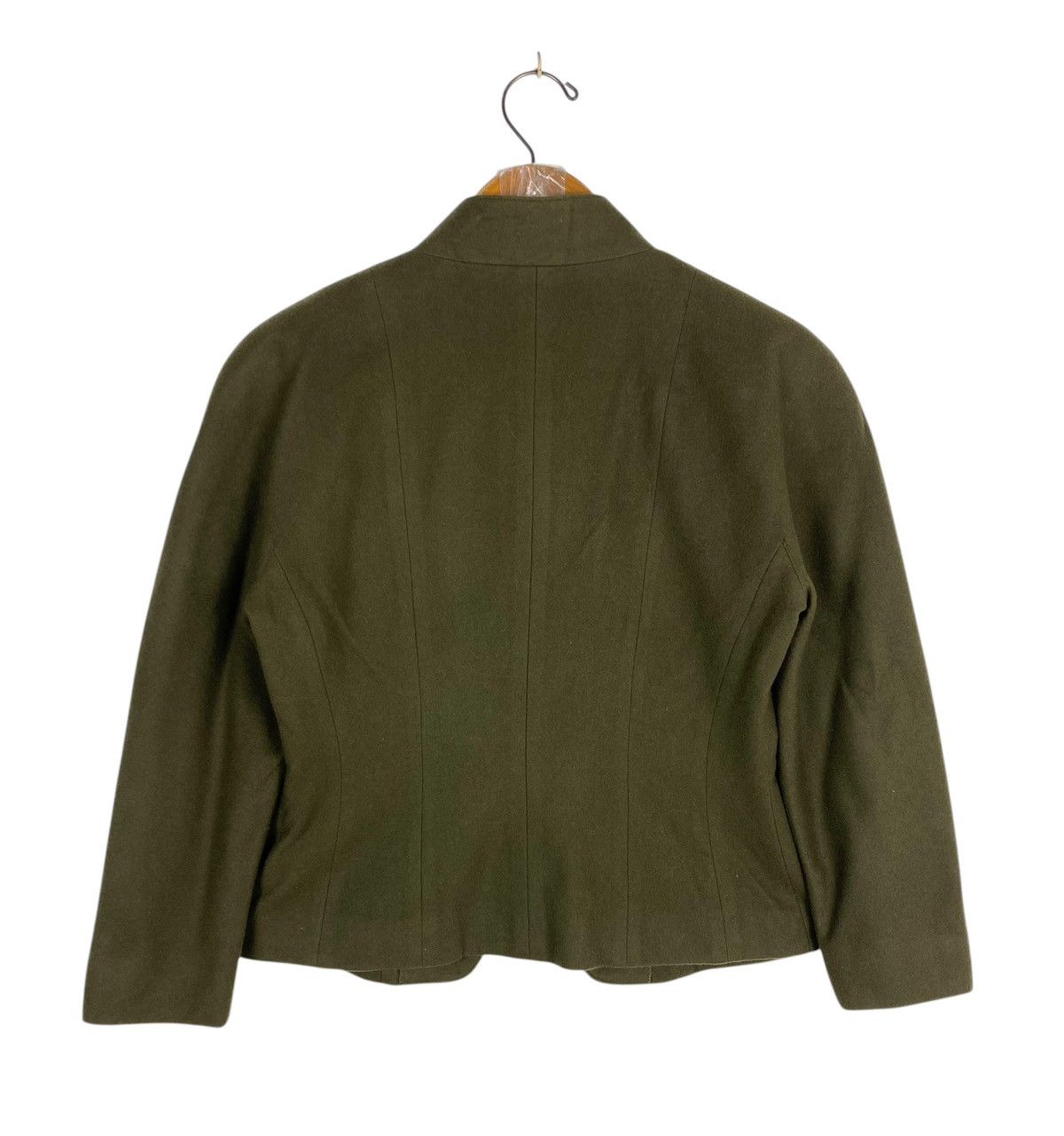 Karl Lagerfeld Karl Lagerfeld Double-Breasted Military Style Peplum Blazer Size S / US 4 / IT 40 - 5 Thumbnail