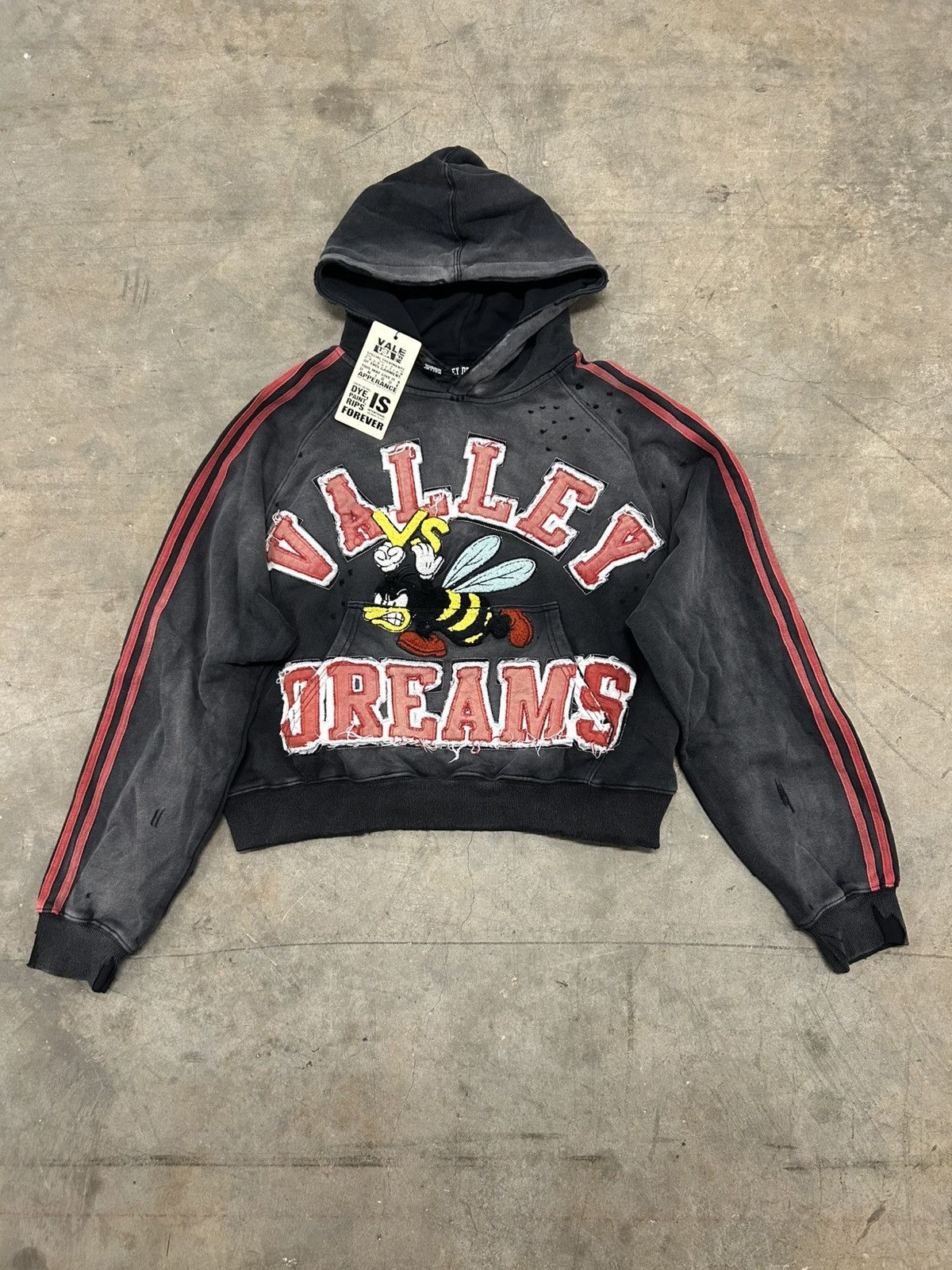 Vale Anthem Pullover Black hoodie Rundown New Haven 