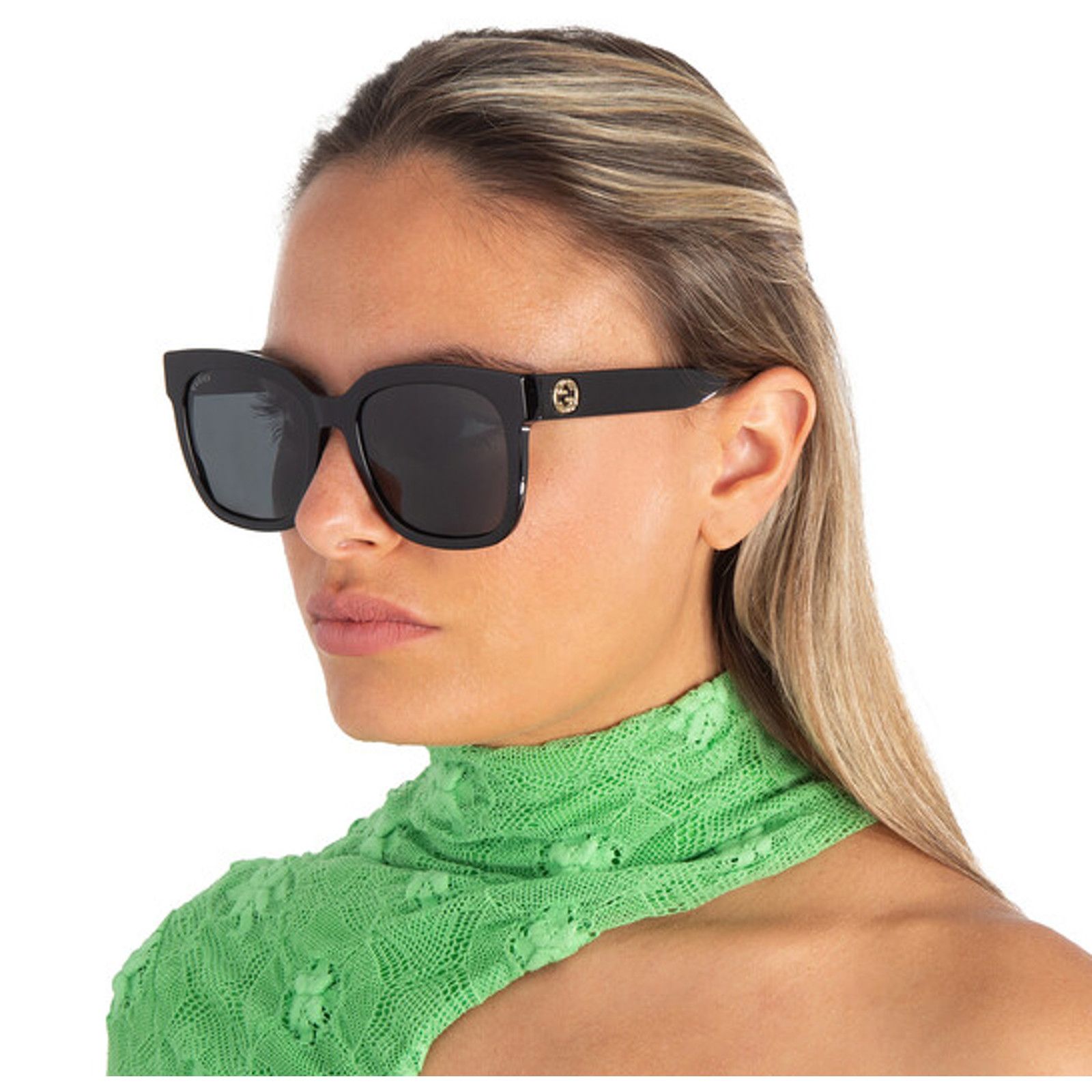Gucci Gucci GG0034SN-001-54 54 New Sunglasses Size ONE SIZE - 1 Thumbnail