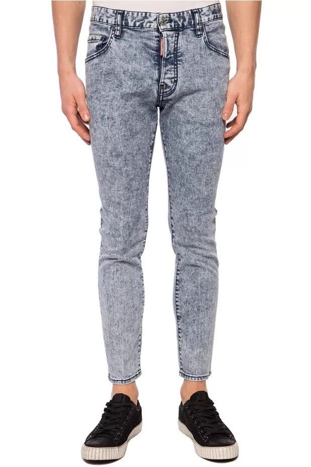 Dsquared2 Dsquared2 D2 Washed Denim Skater Jeans 44 Size US 28 / EU 44 - 2 Thumbnail