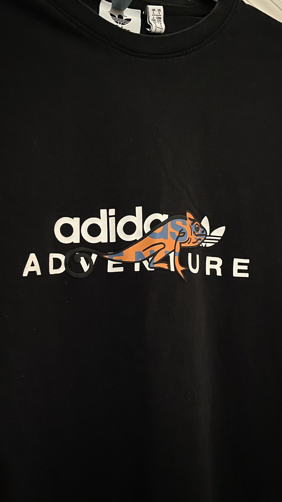 Adidas Black Adidas Adventure T-shirt Size US L / EU 52-54 / 3 - 2 Thumbnail