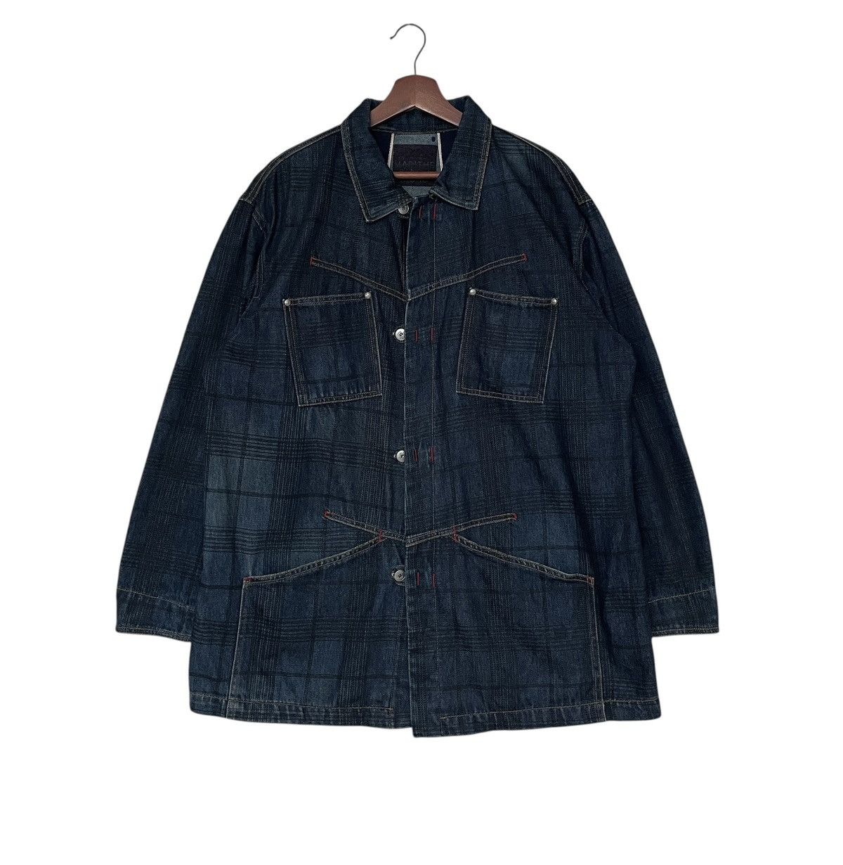 Marithe + Francois Girbaud Vintage Brand Marith Francois Girbaud Denim Jacket 1990s Size US M / EU 48-50 / 2 - 1 Thumbnail