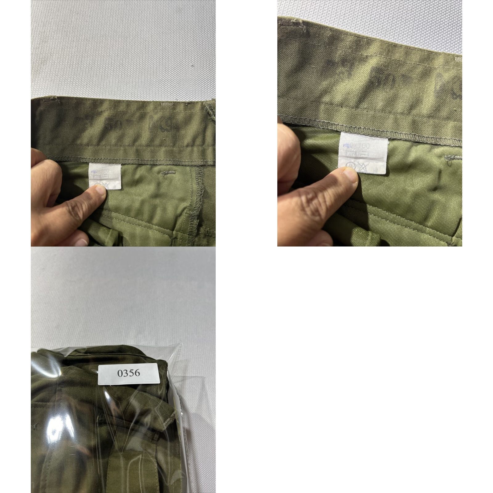 Vintage VINTAGE Otavan Trebon Czech Military Field Army Trousers Green 34x31 Mens Cargo Military Pants Size US 34 / EU 50 - 8 Thumbnail