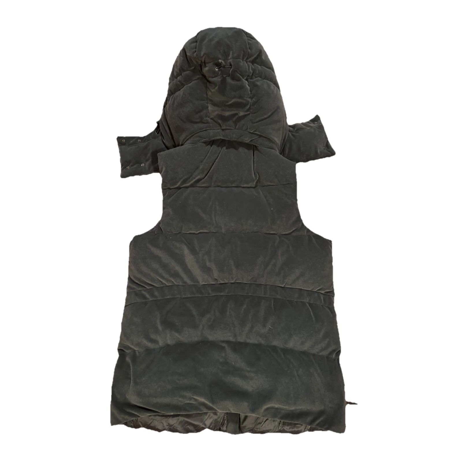 Athleta Athleta Lofty Velvet Down Vest Green XXS Vest Womens Regular Size XXS Size M / US 6-8 / IT 42-44 - 6 Thumbnail