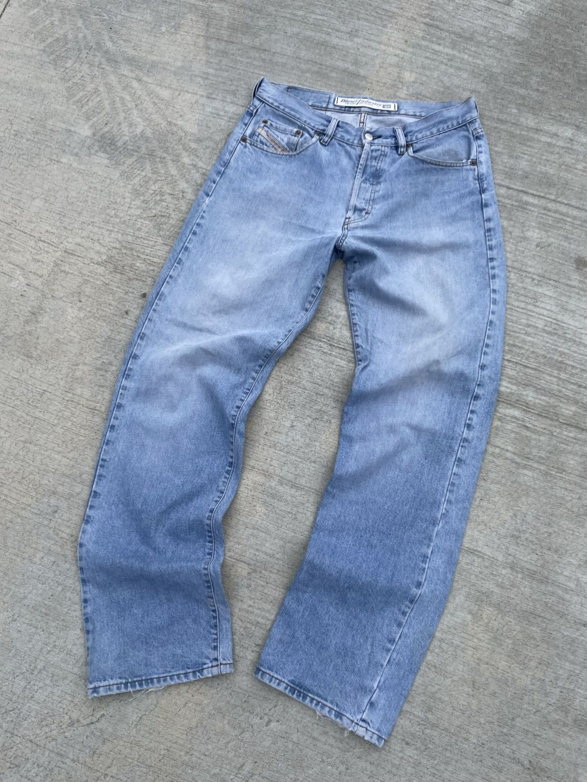 Diesel × Vintage Vintage Diesel jeans stacked jeans Size US 34 / EU 50 - 5 Thumbnail