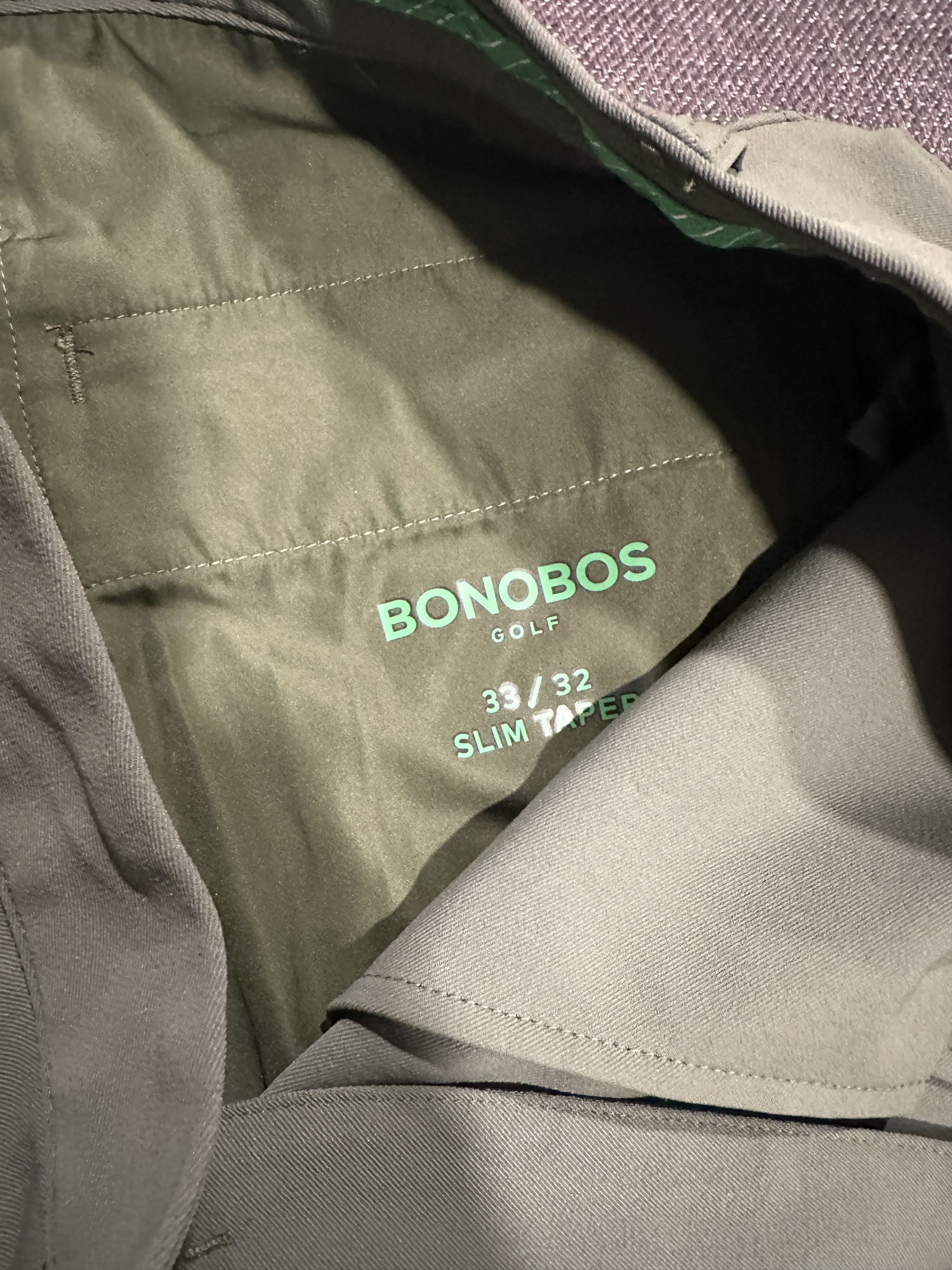 Bonobos Slim Taper Golf Pants- 33x32 Size US 33 - 3 Thumbnail