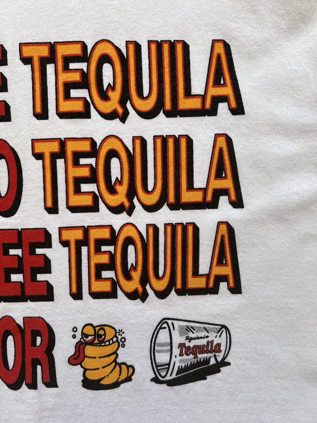Vintage Vintage One Tequila Two Tequila Three Floor Humor T-shirt Size US L / EU 52-54 / 3 - 7 Thumbnail