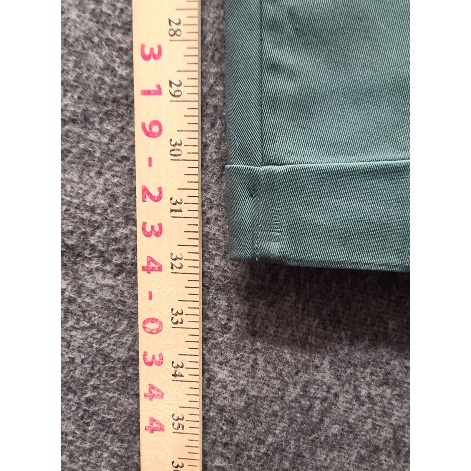 Lee VINTAGE Lee Pants Mens 44x32 Prest Tech Twill Workwear USA Union Made 70's Size US 44 / EU 60 - 5 Thumbnail