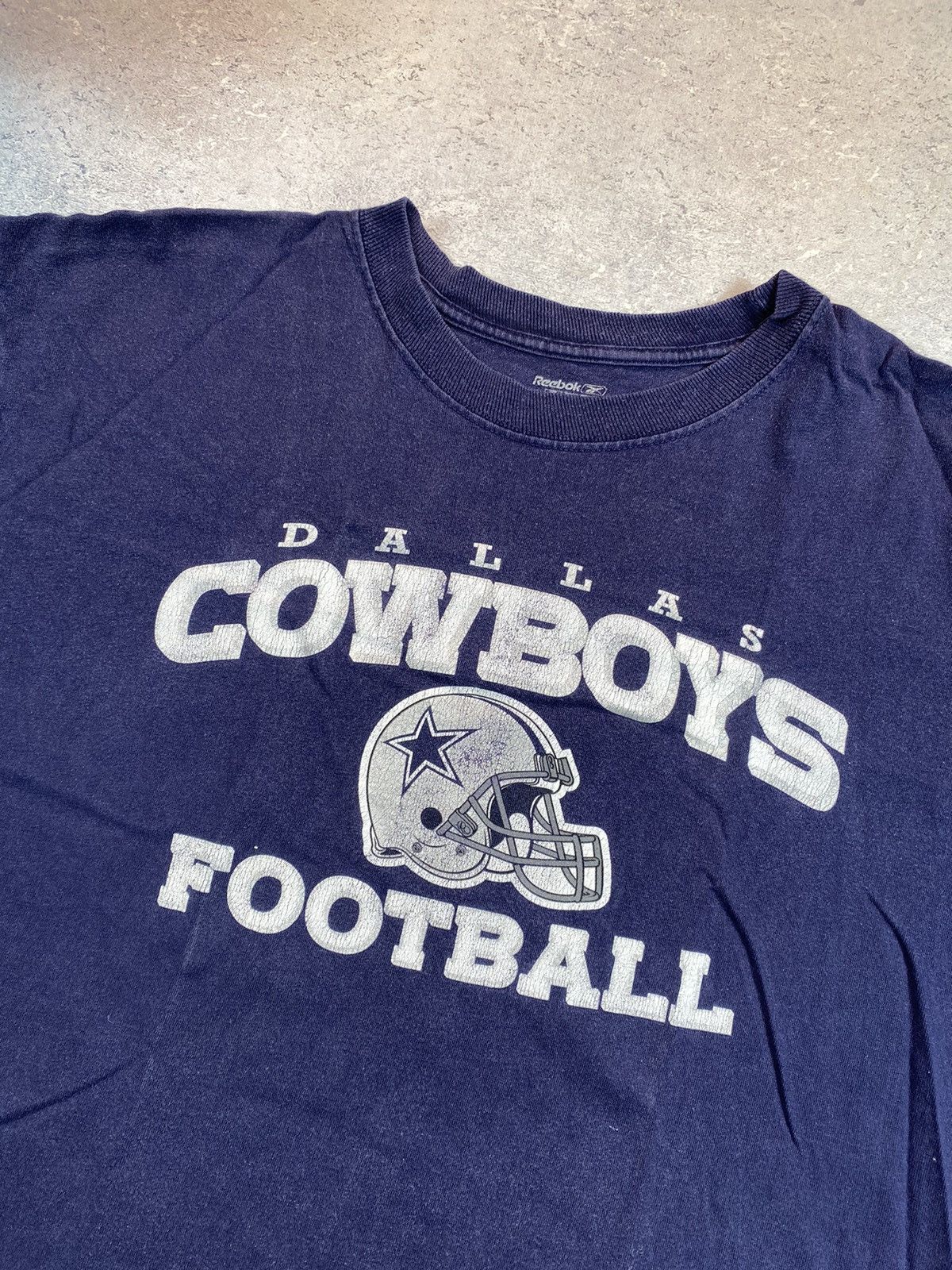 NFL × Reebok × Vintage Dallas Cowboys Football T-shirt Big centre logo Size Large Size US L / EU 52-54 / 3 - 3 Thumbnail