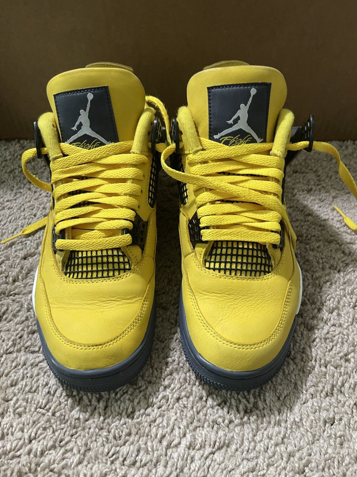 Jordan Brand Jordan 4 Retro Lightning 2021 Release Size 8US Size US 8 / EU 41 - 4 Thumbnail