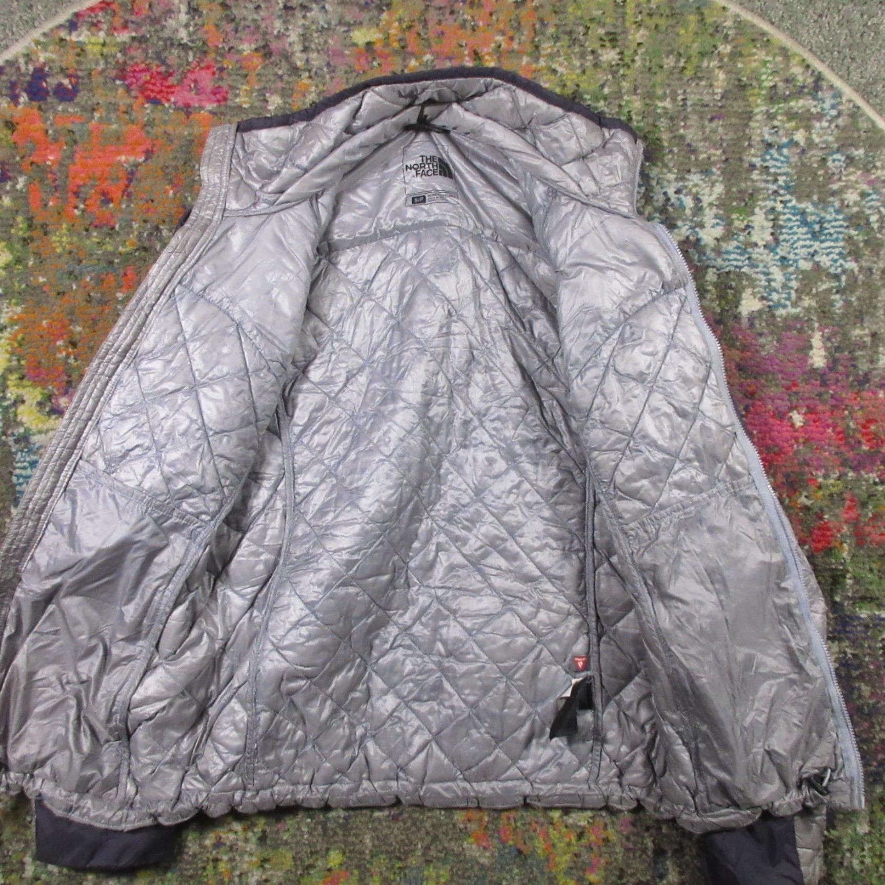 The North Face The North Face ThermoBall Puffer Jacket Coat Women S Light Silver Primaloft Size S / US 4 / IT 40 - 6 Thumbnail