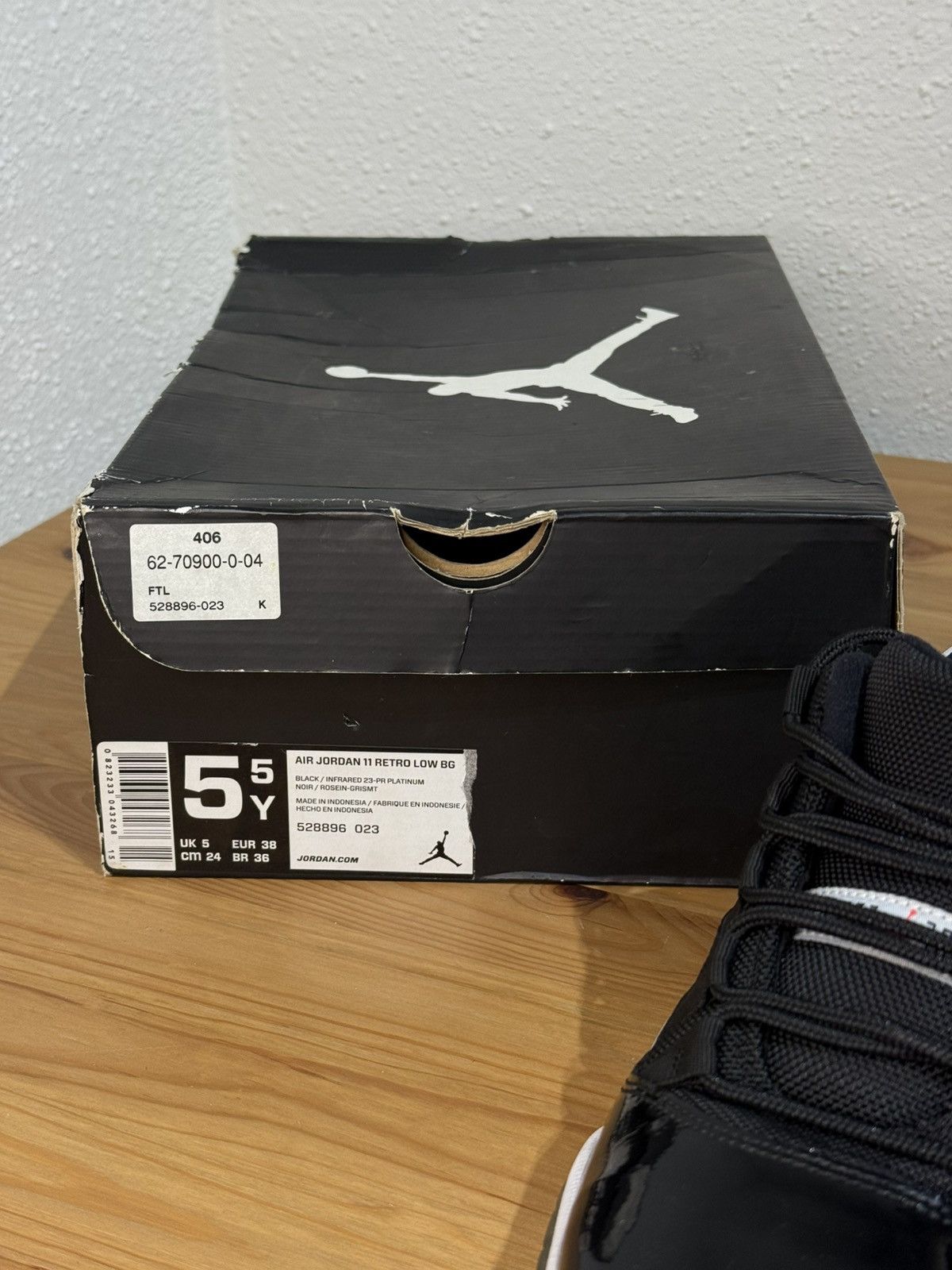 Jordan Brand × Nike Jordan 11 Retro Low Infrared 23 size 5.5Y women’s 7.5 Size US 7.5 / IT 37.5 - 8 Thumbnail