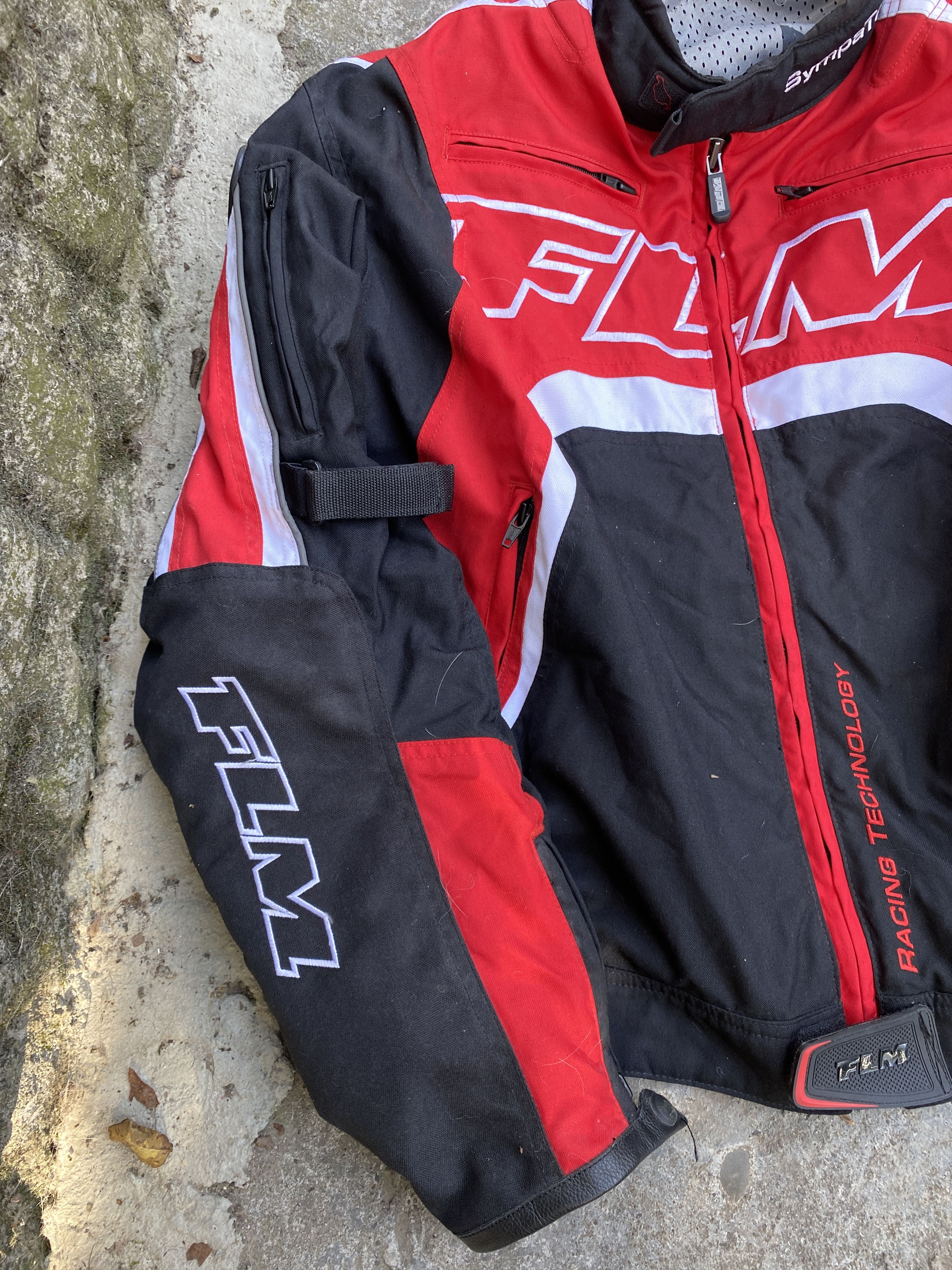 Other CRAZY YOHJI YAMAMOTO STYLE RACING BOMBER JACKET Y2K Size US L / EU 52-54 / 3 - 2 Thumbnail