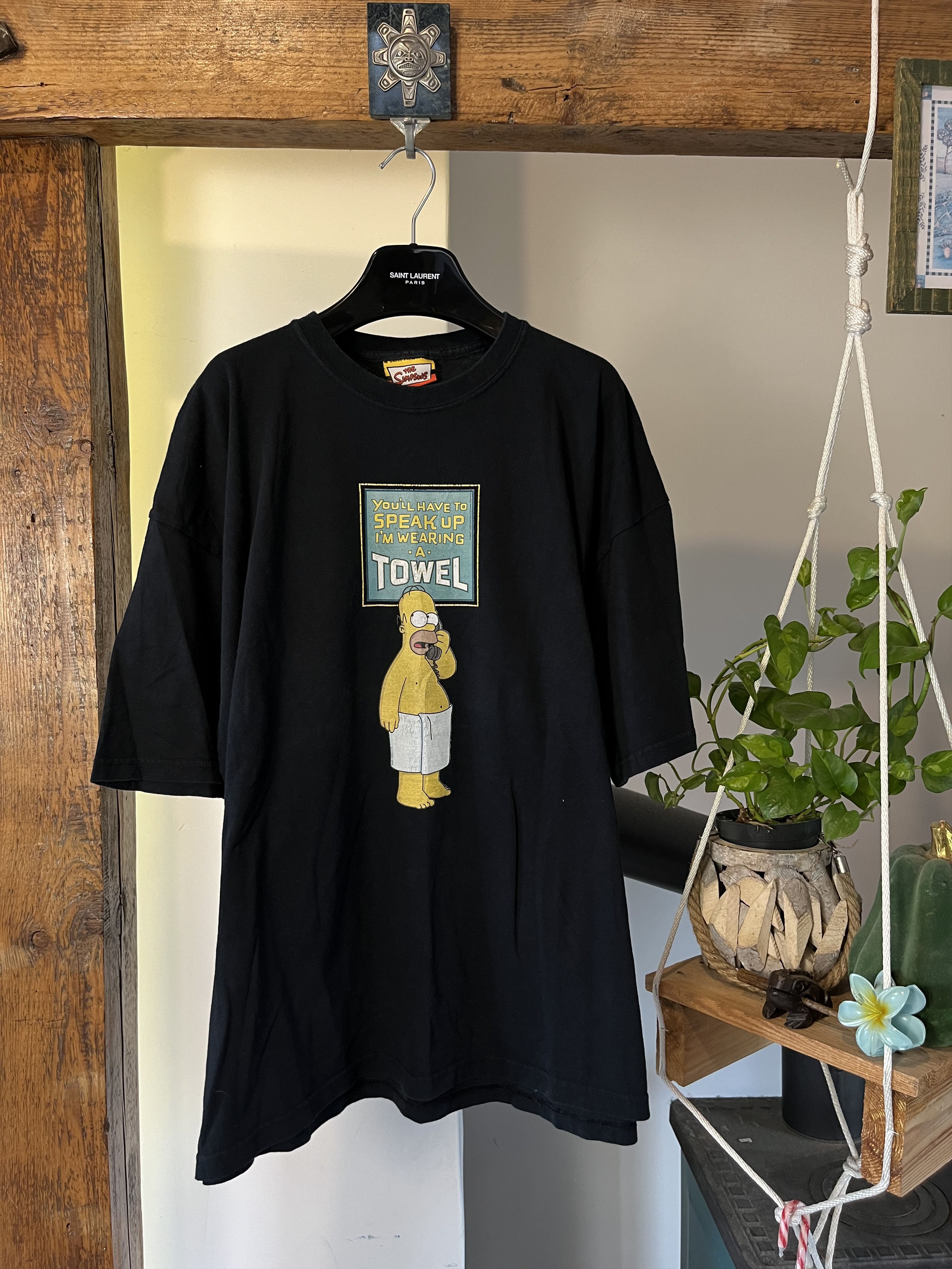 The Simpsons × Vintage The Simpsons "You'll Have to Speak Up, I'm Wearing a Towel" Size US XXL / EU 58 / 5 - 1 Thumbnail
