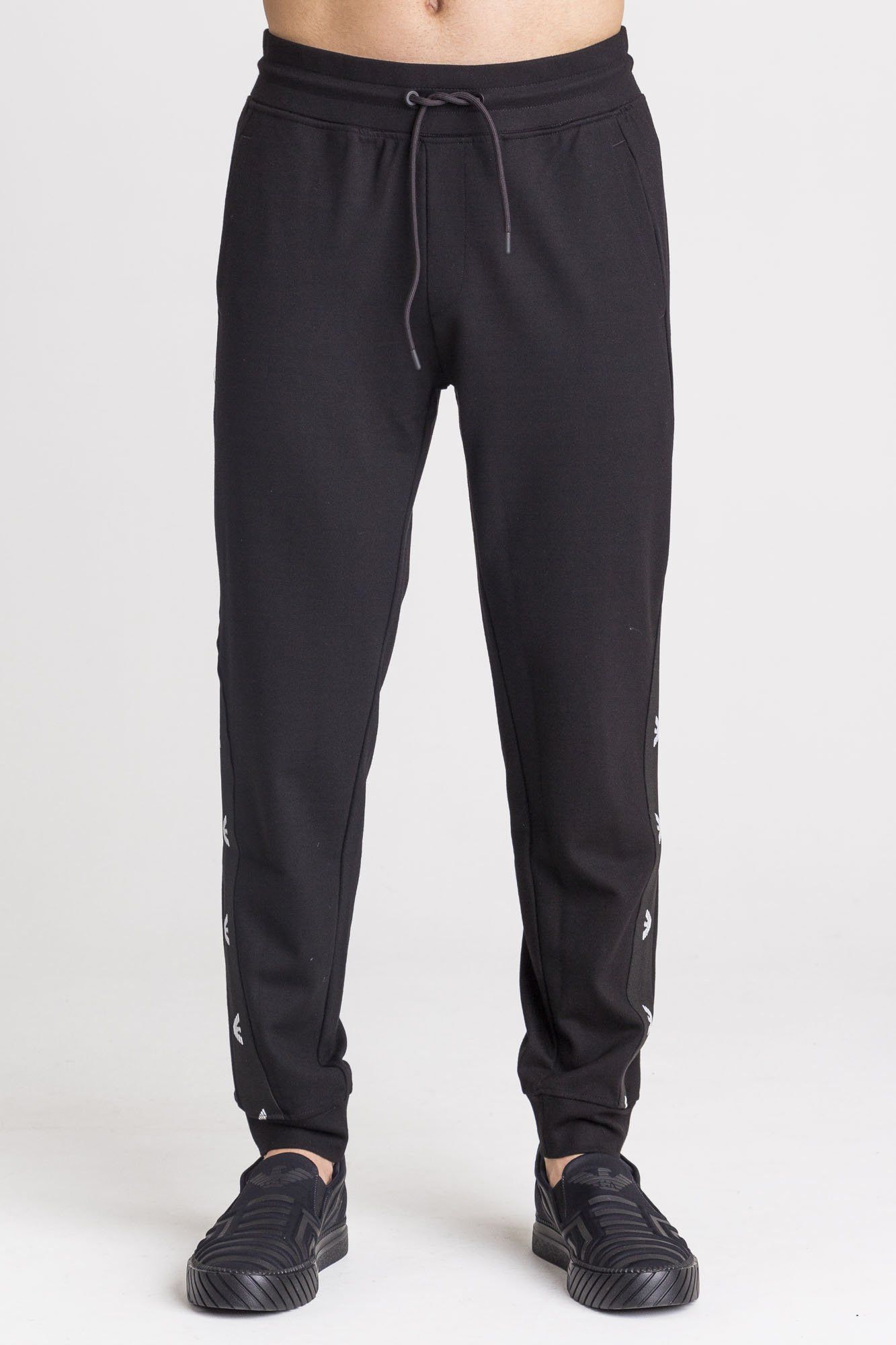Emporio Armani EMPORIO ARMANI Eagle Side Panel Sweatpant Size US 32 / EU 48 - 6 Thumbnail