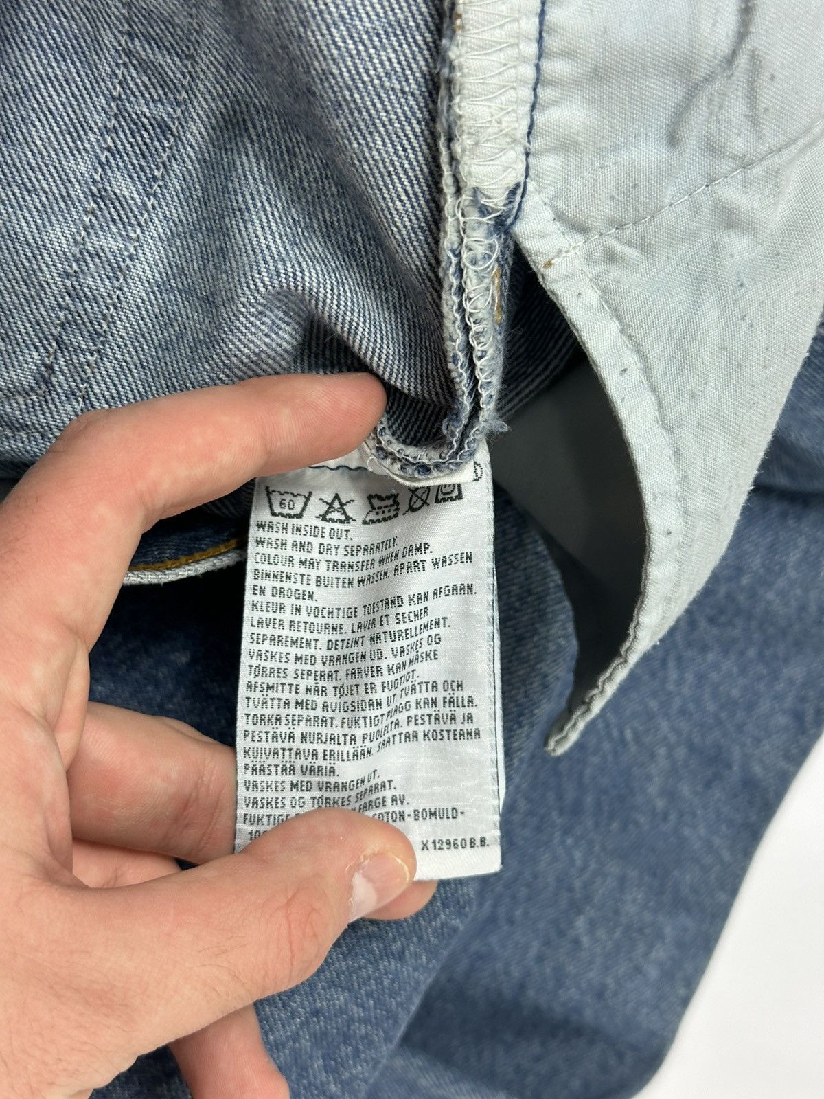 Levi's Vintage Levis 501 Denim Jeans W36 L34 Light Regular Size US 36 / EU 52 - 11 Thumbnail