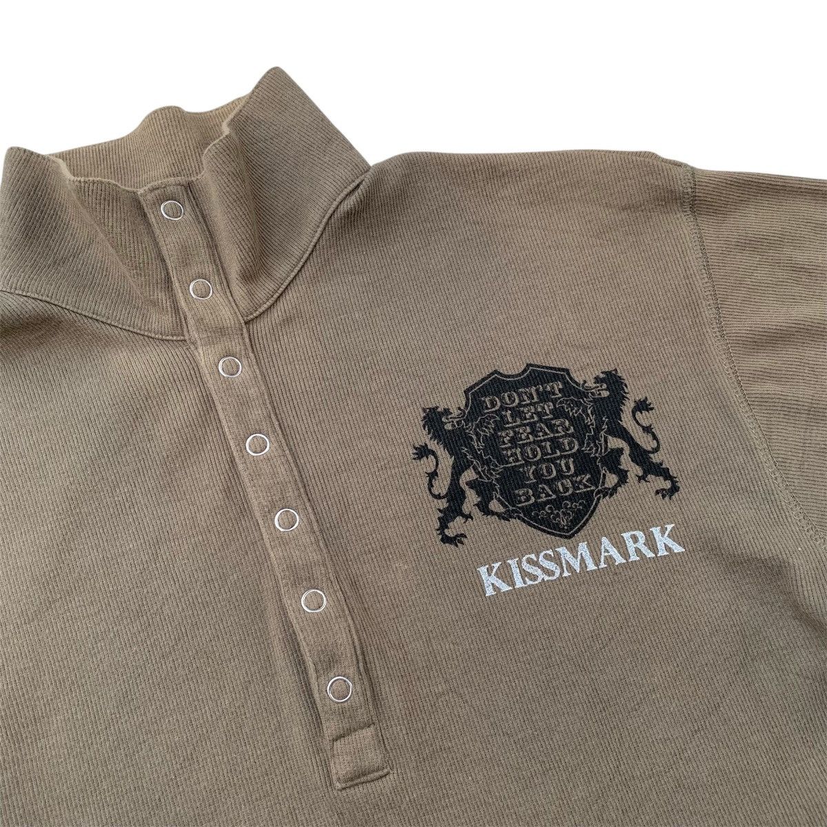 Japanese Brand Kissmark Poem Y2K Style Polos Shirt Size US M / EU 48-50 / 2 - 5 Thumbnail