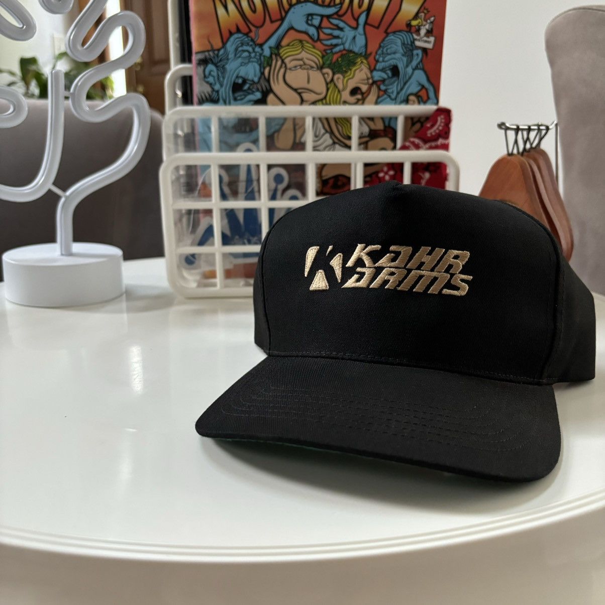 Vintage Vintage 1990s KAHR firearms Snapback Hat Size ONE SIZE - 1 Thumbnail