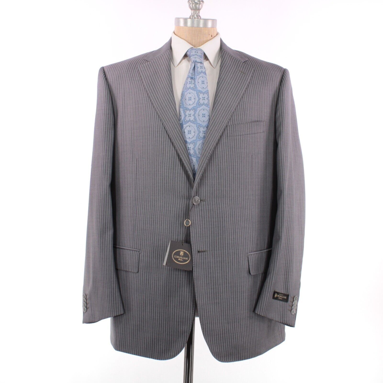 Corneliani Corneliani Suit Size US 46 Regular in Gray Size 46R - 1 Thumbnail