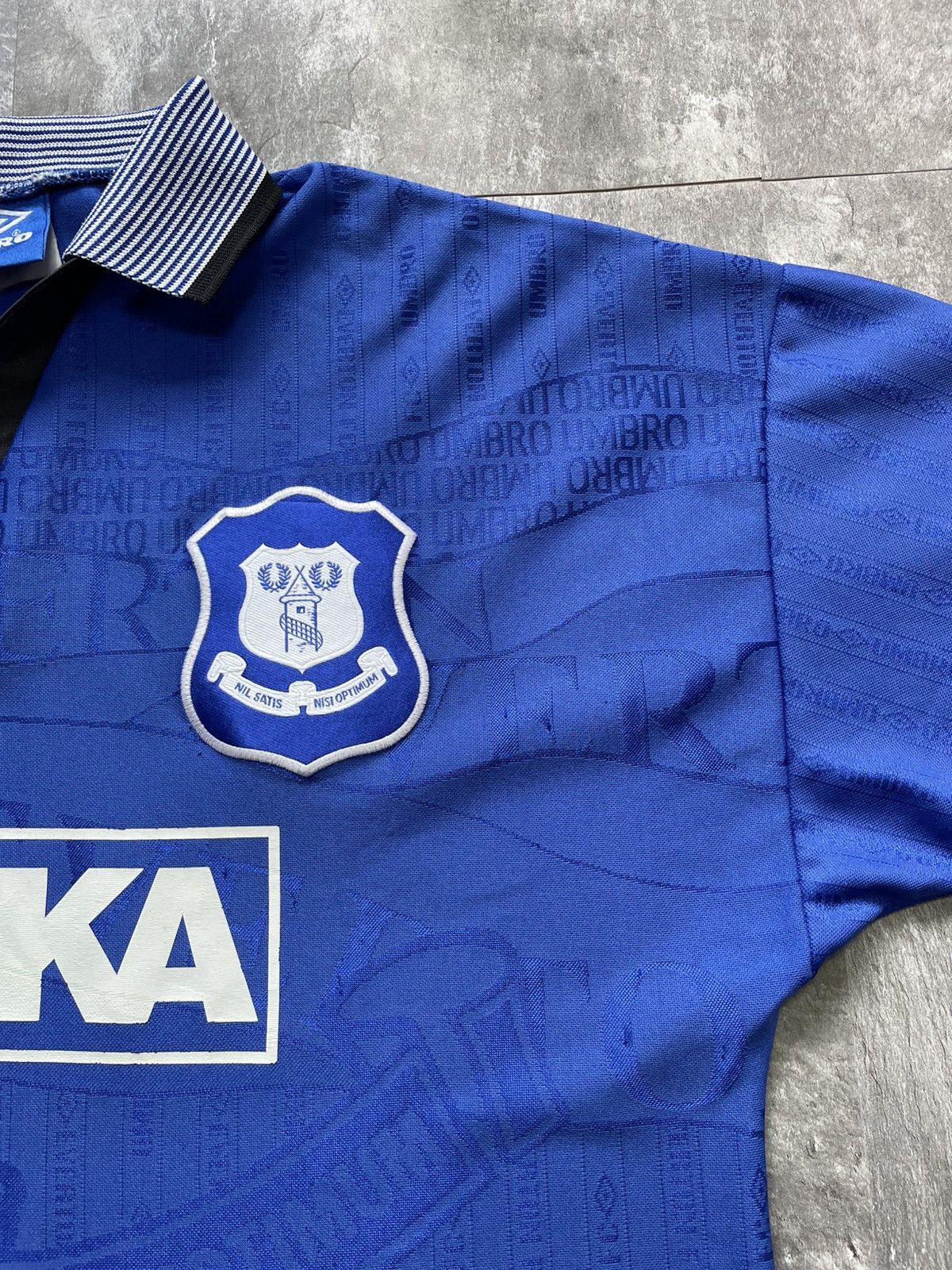 Umbro Vintage Umbro Everton Home Jersey Football 1995 1996 1997 Size US L / EU 52-54 / 3 - 5 Thumbnail