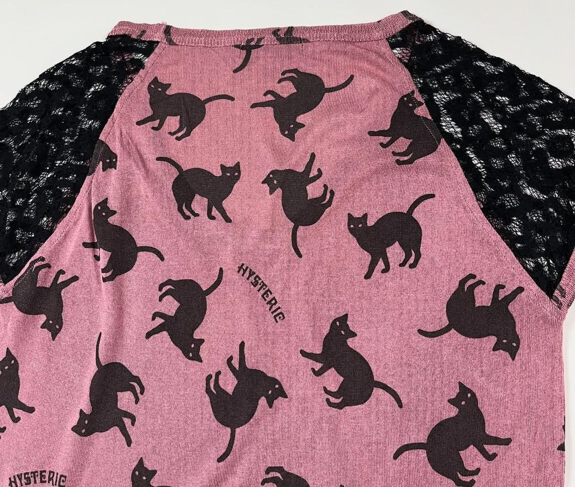 Hysteric Glamour 2000s Hysteric Glamour Cat Sillhouttes Sleeves y2k Lgb Size US XS / EU 42 / 0 - 4 Thumbnail