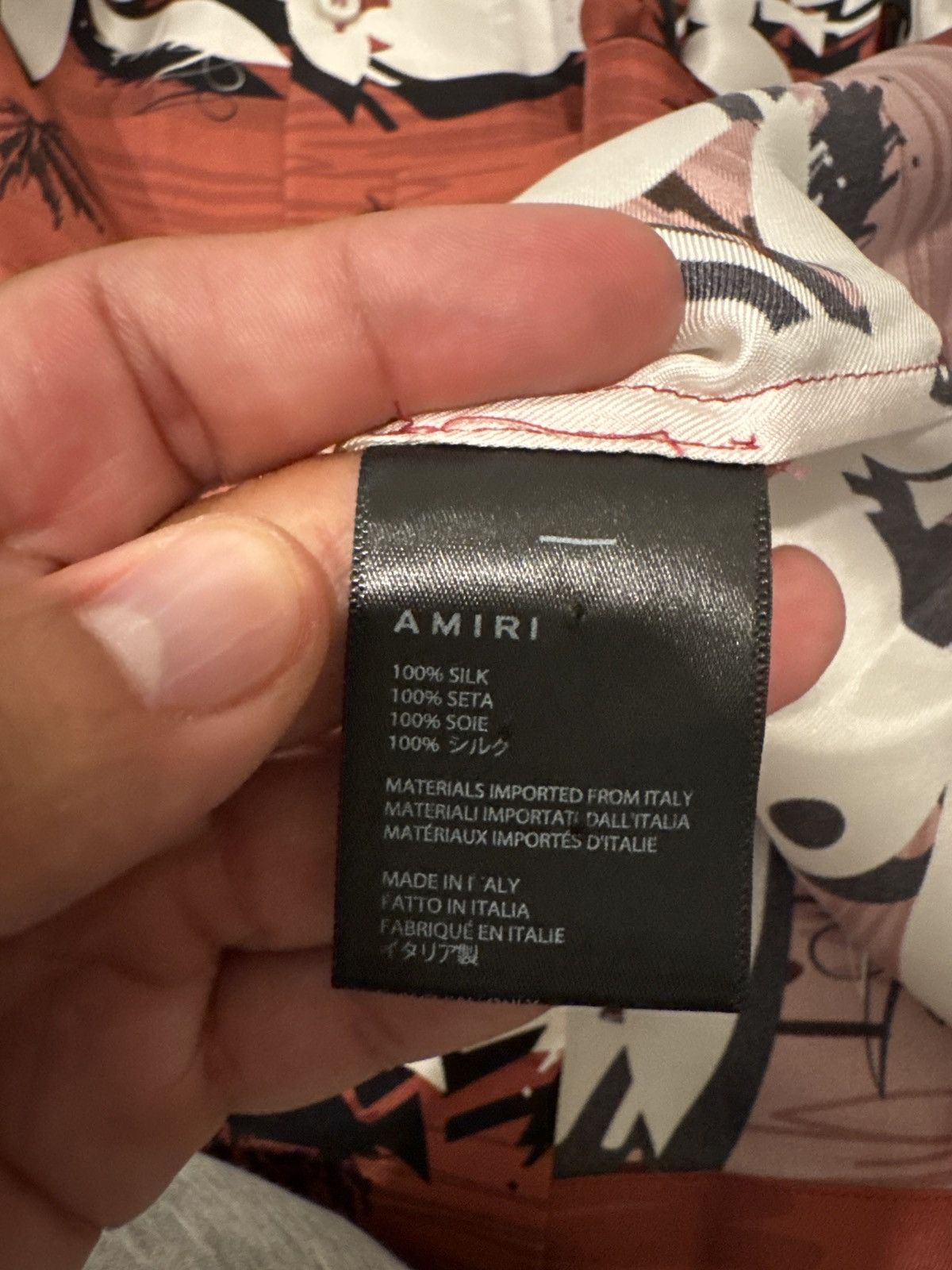 Amiri Amiri Playboy Bowling Shirt Size US M / EU 48-50 / 2 - 6 Thumbnail