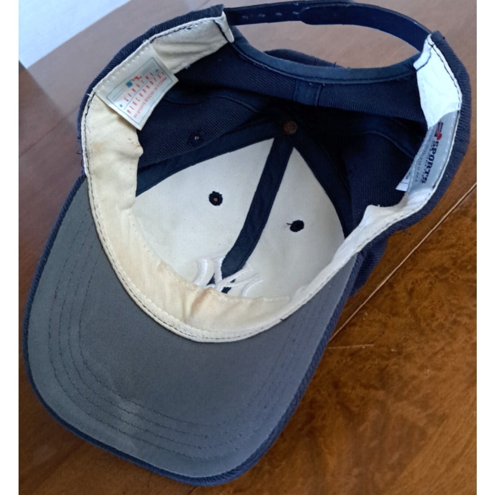 Sports Specialties New York Yankees Sports Specialties Snapback Baseball Hat Adjustable Blue Men Baseball Sports SpecialtiesGenuine Merchandise Snapback Hat Size ONE SIZE - 5 Thumbnail