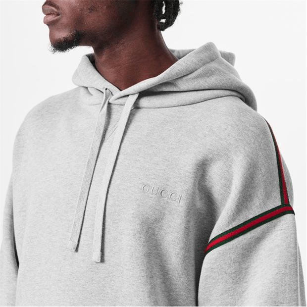 Gucci Embroidered Web Logo Hoodie Size US S / EU 44-46 / 1 - 5 Thumbnail