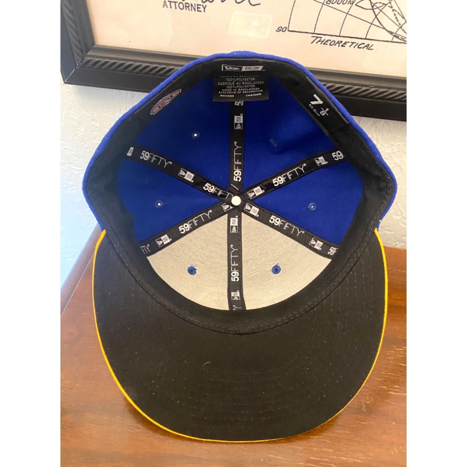 New Era VINTAGE Buffalo Bisons New Era 59FIFTY Hat Red 7 1/8 Men Mens Sabres Alt Rare Shirt Cap Size ONE SIZE - 4 Thumbnail