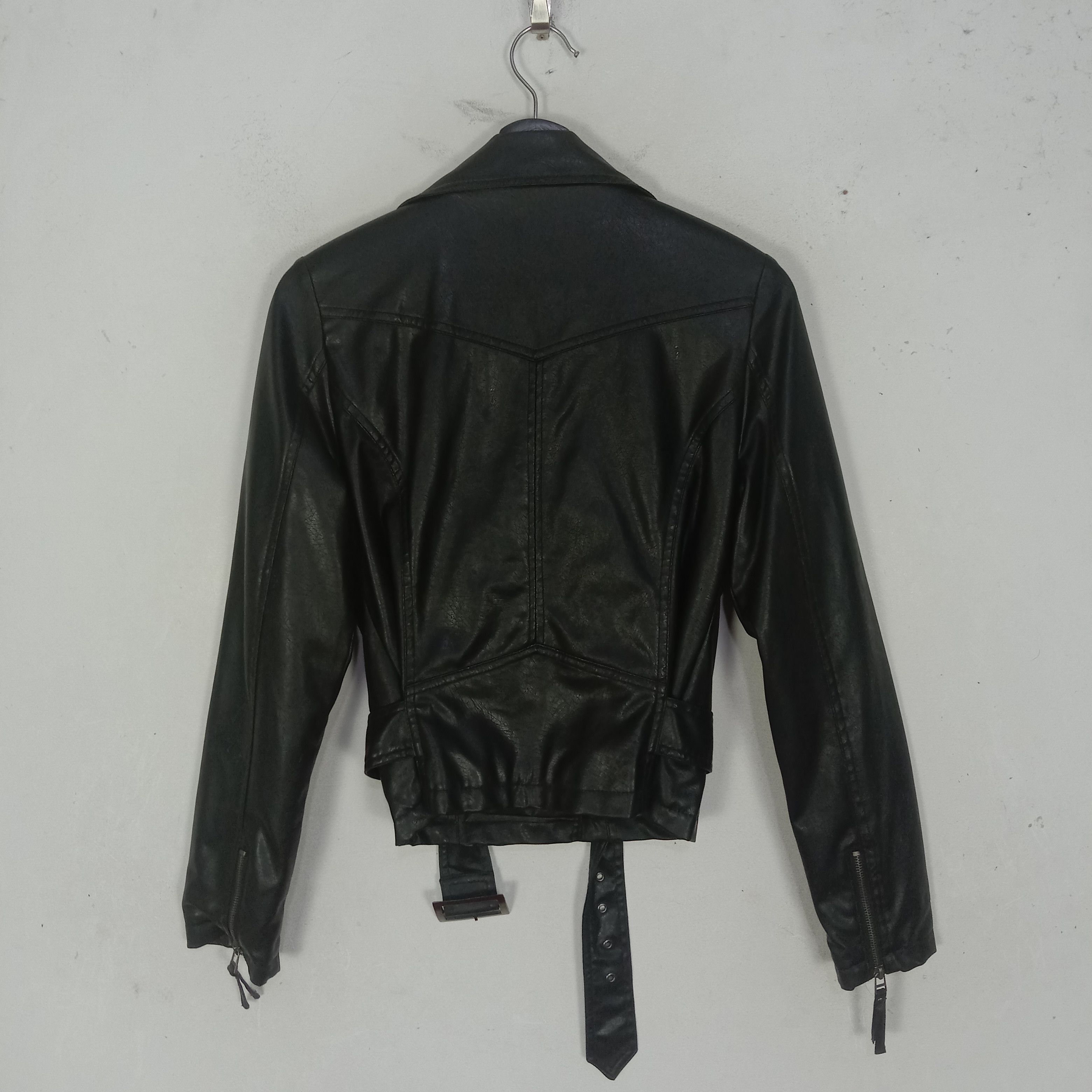 Japanese Brand Jay Jays Black Faux Double Collar Jacket Size XS / US 0-2 / IT 36-38 - 5 Thumbnail