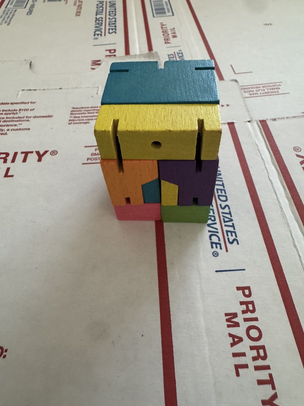 Japanese Brand Cubebot® Classic 2016 Rare Designer Art Robot Toy Figurine Size ONE SIZE - 4 Thumbnail