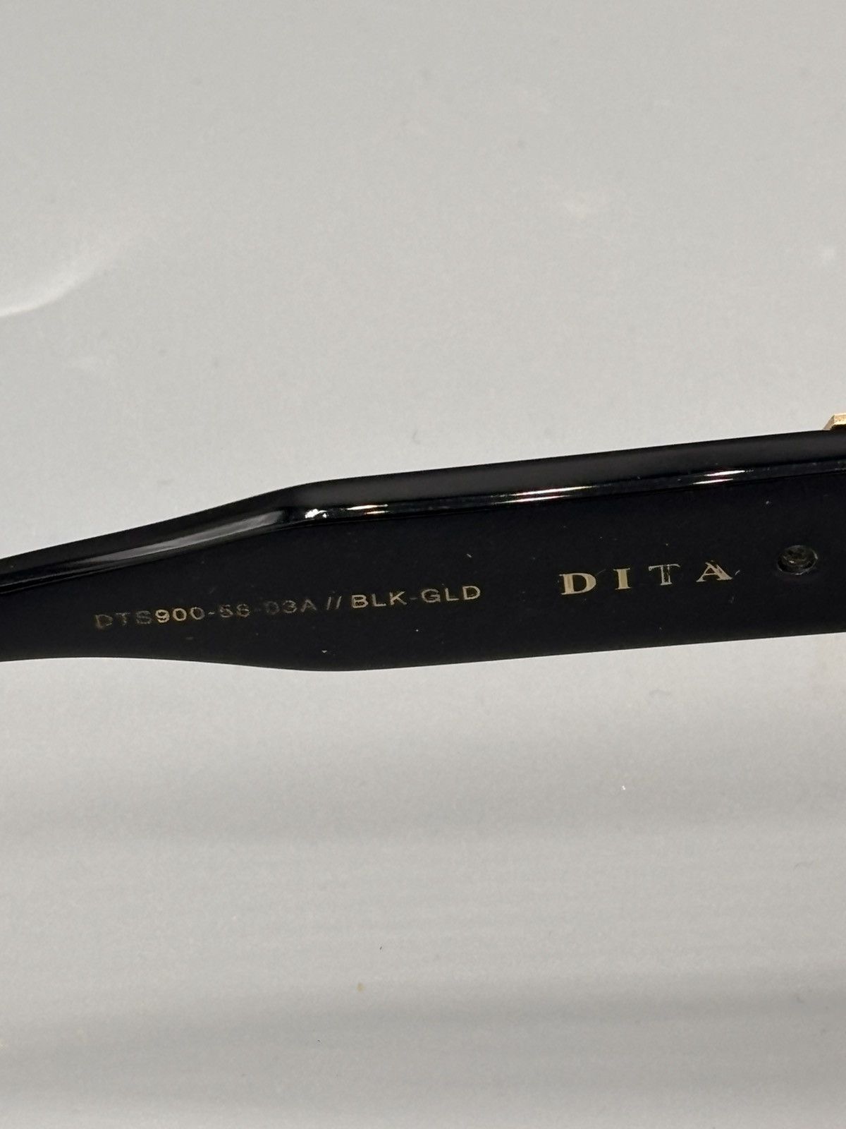 Dita DITA Grandmaster Six Black Gold Sunglasses Luxury Aviator Size ONE SIZE - 6 Thumbnail