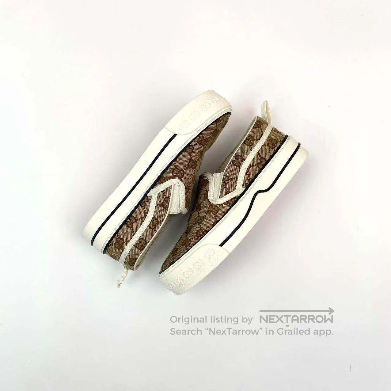 Gucci Guicci 1977 Old Flower Full Print Casual Shoes| Size US 5.5 / IT 35.5 - 4 Thumbnail