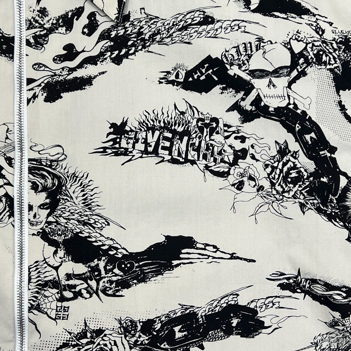 Givenchy GIVENCHY 2021SS MMW Tiger Camo Tattoo S/S Shirts Size US XS / EU 42 / 0 - 3 Thumbnail