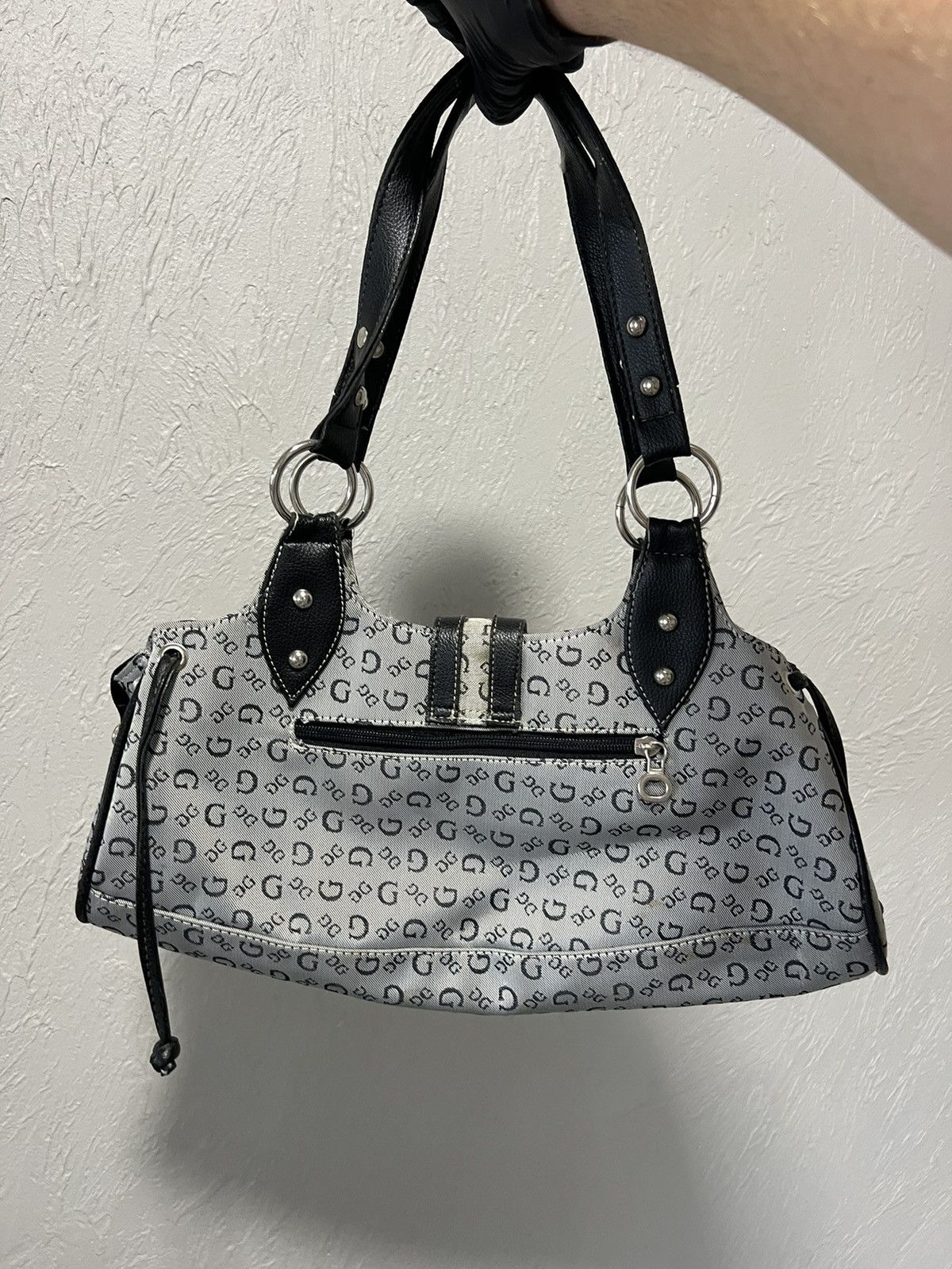 Guess Vintage Guess Y2k Bag Monogram Avantgarde Size ONE SIZE - 11 Thumbnail