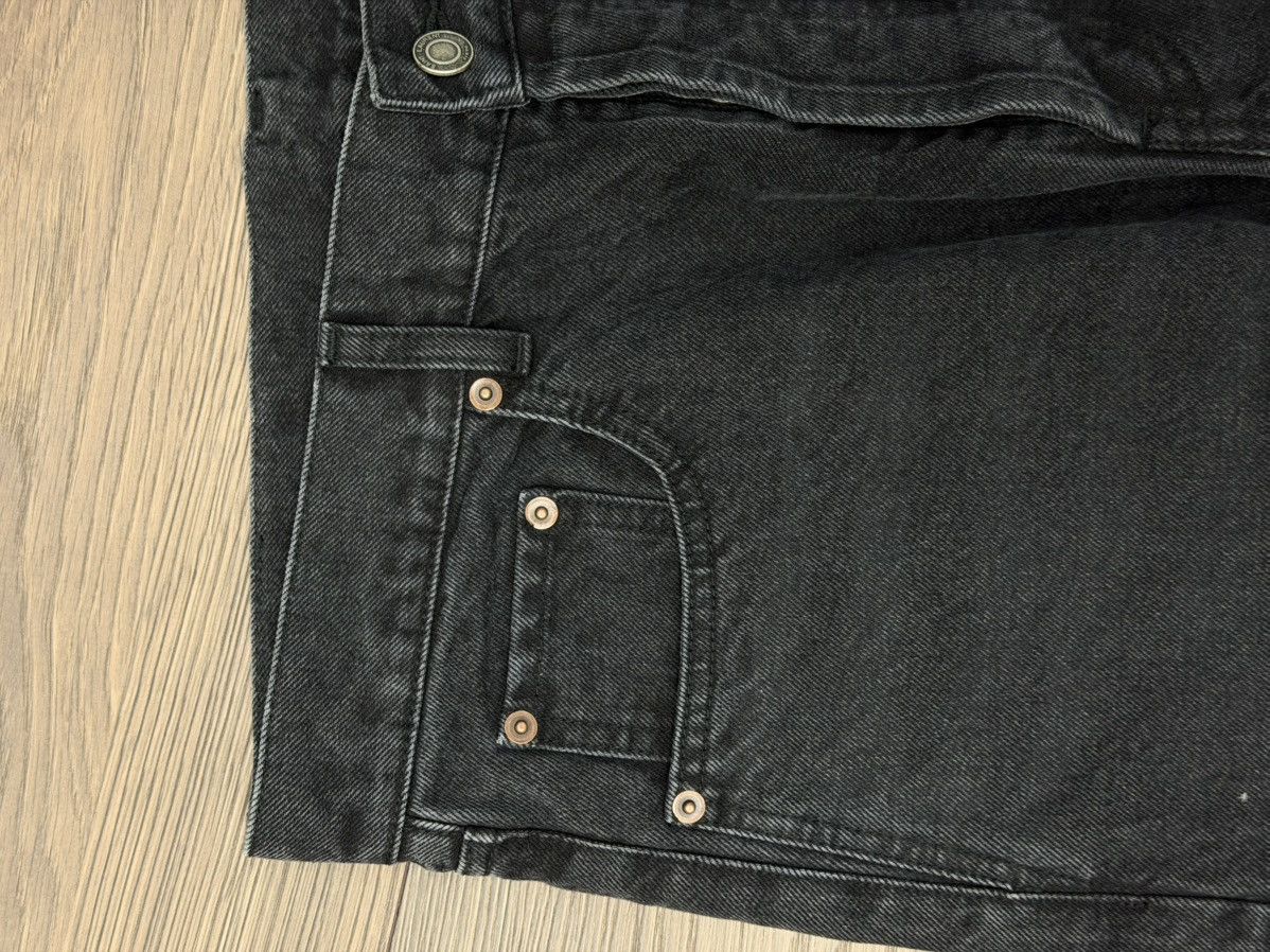 Saint Laurent Paris SAINT LAURENT Paris Straight-Leg Black Denim Jeans (Size 31) Size US 33 - 6 Thumbnail